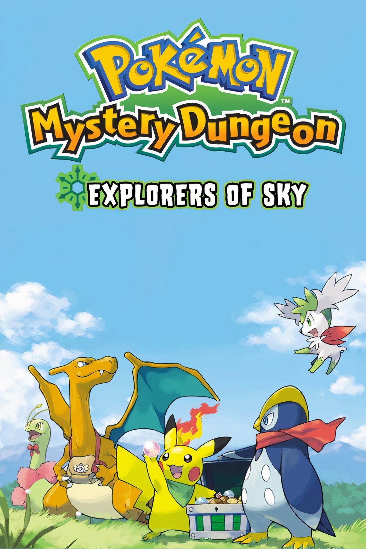 Pokemon Mystery Dungeon: Explorers of Sky Tag Page Cover Art