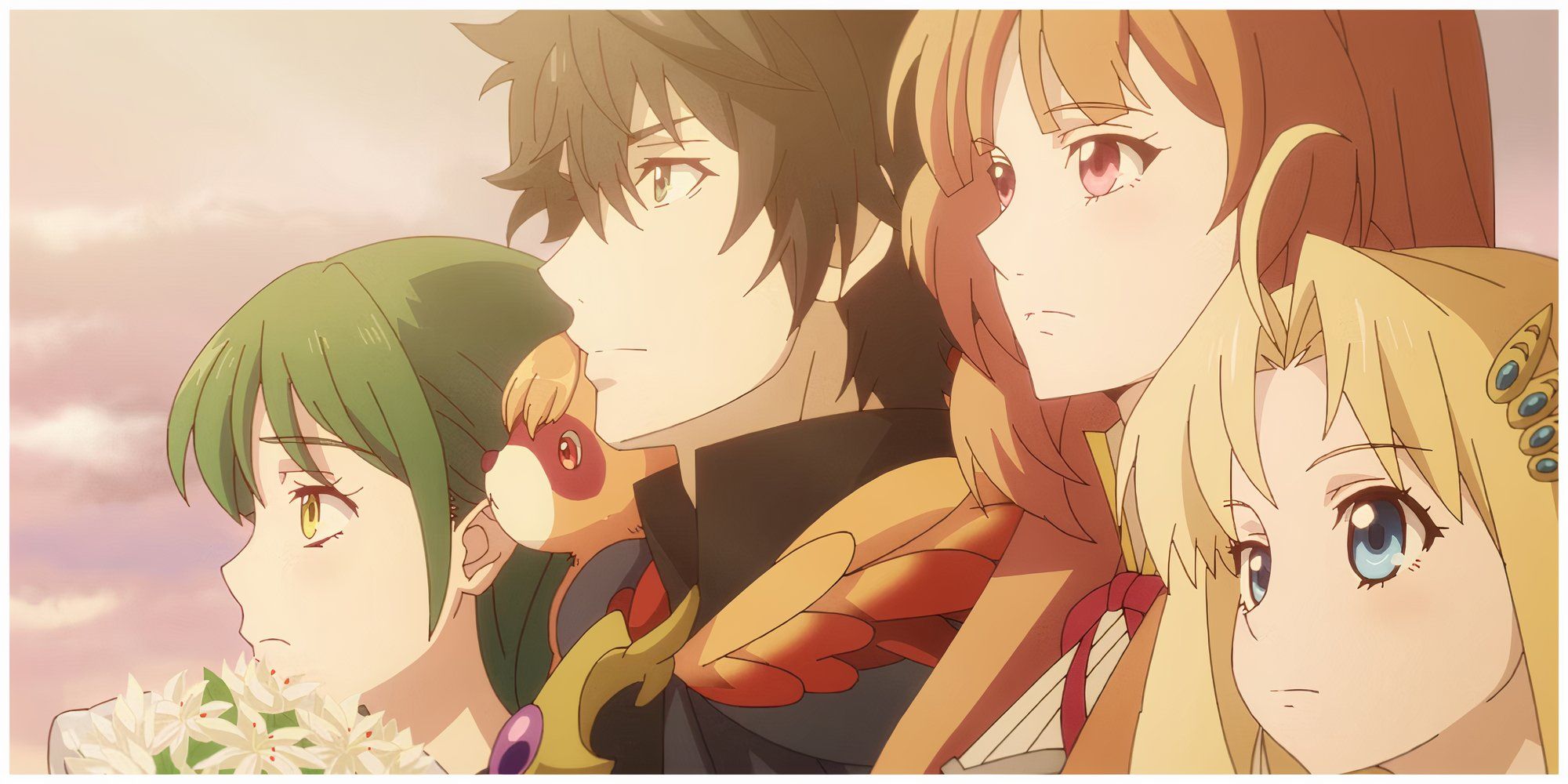 The Rising of The Shield Hero anime main characters