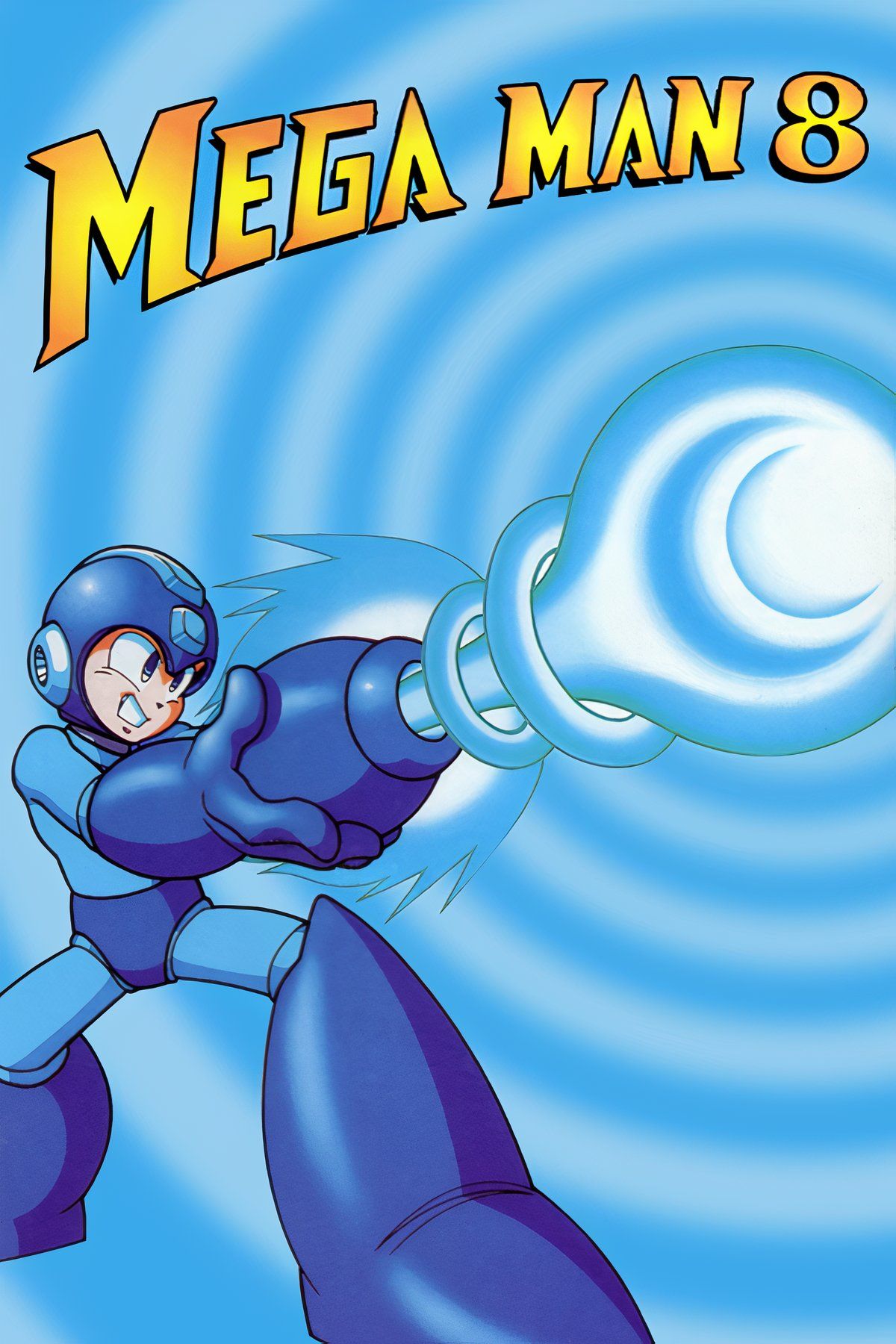 Mega Man 8 Tag Page Cover Art