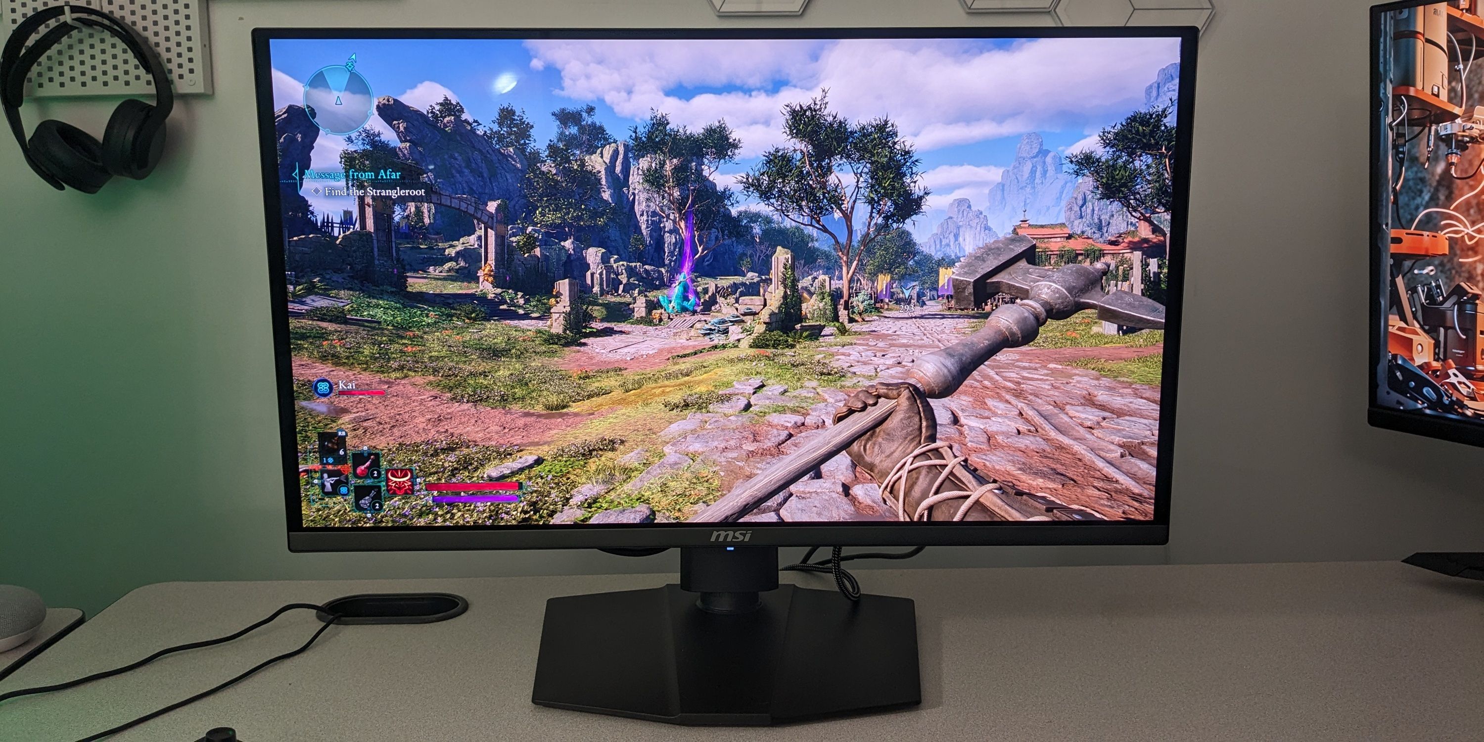 MSI MPG 272URX QD-OLED Avowed