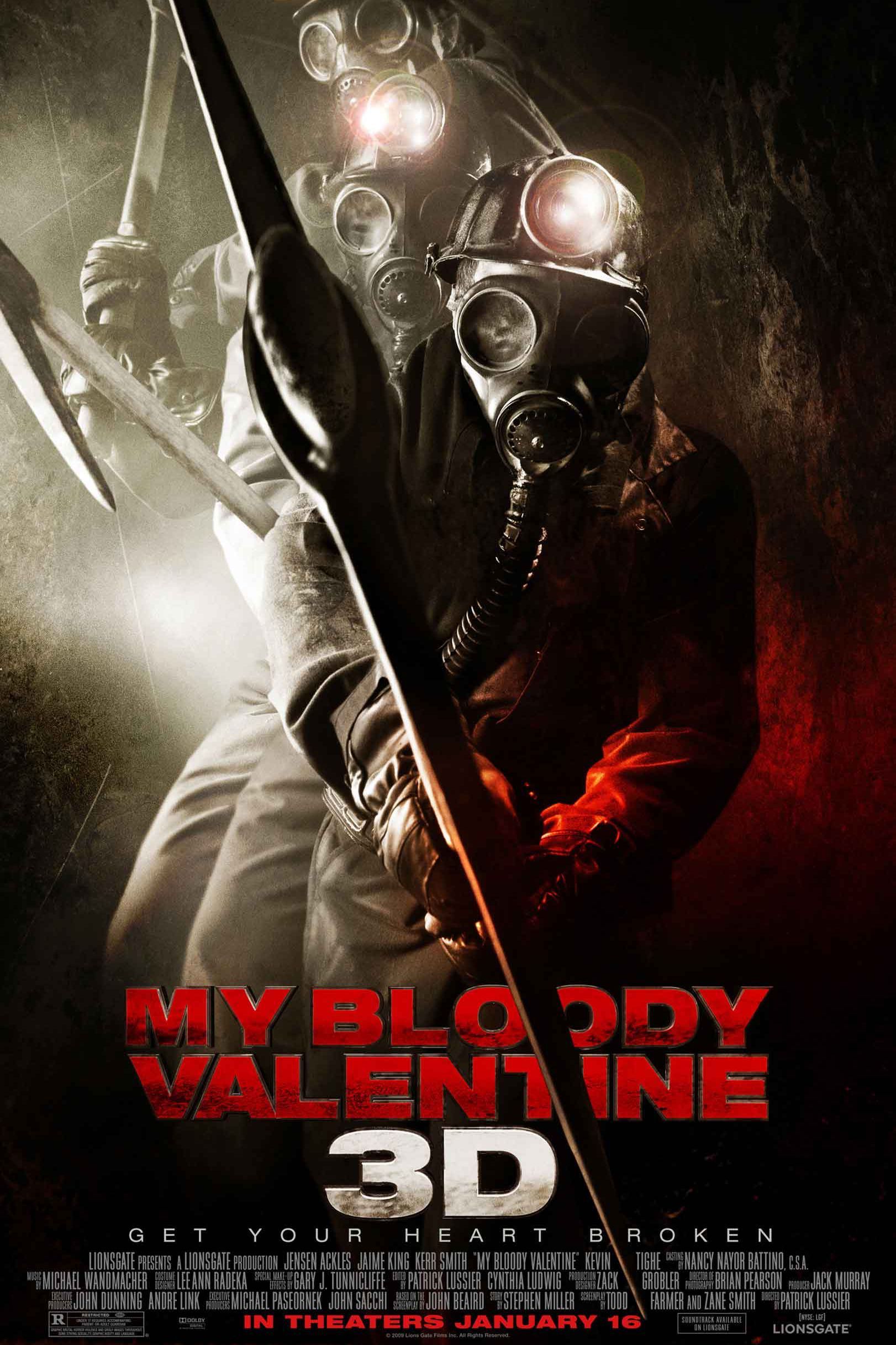 My Bloody Valentine 3D Movie Poster