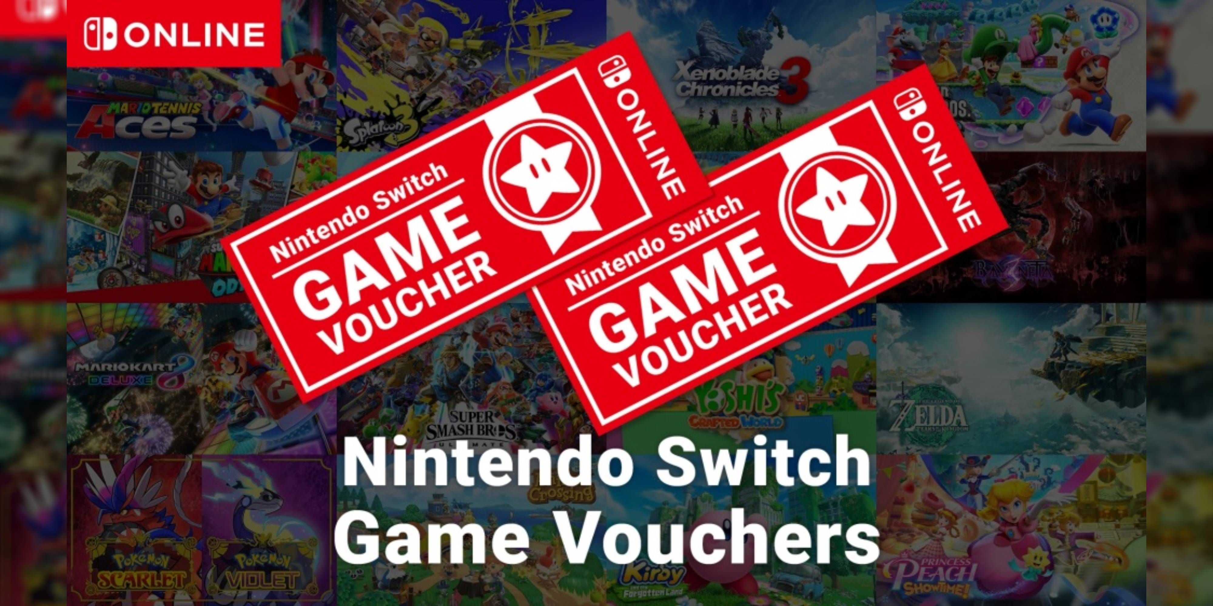 nintendo switch game vouchers.