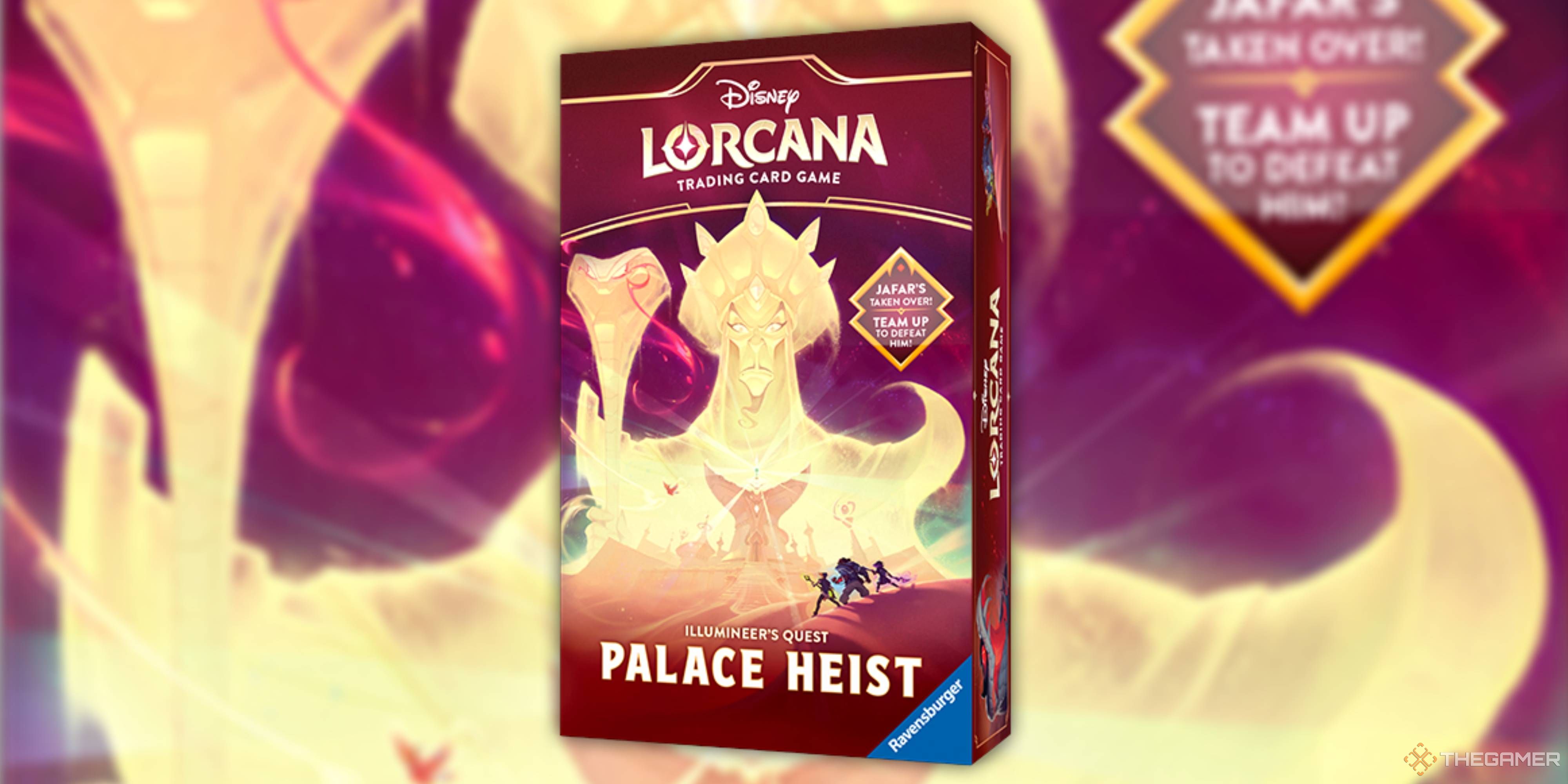 disney lorcana reign of jafar palace heist illumineer's quest.