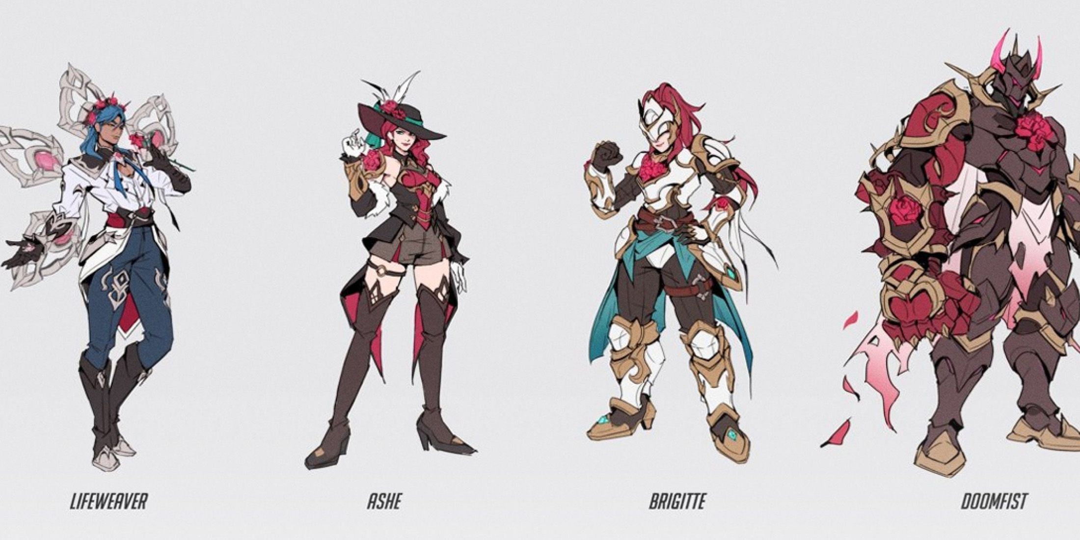 ow court of roses skins