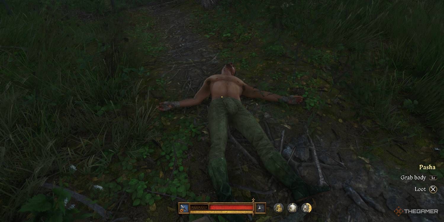 Pasha after being blessed by the magic arrow in Kingdom Come: Deliverance 2.