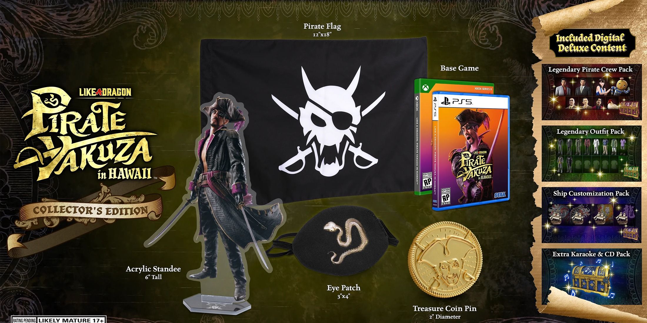 pirate yakuza in hawaii collector's edition