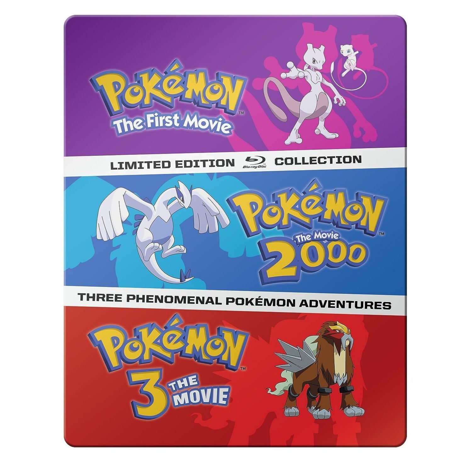 Pokémon Movie Collection 1-3 Cover