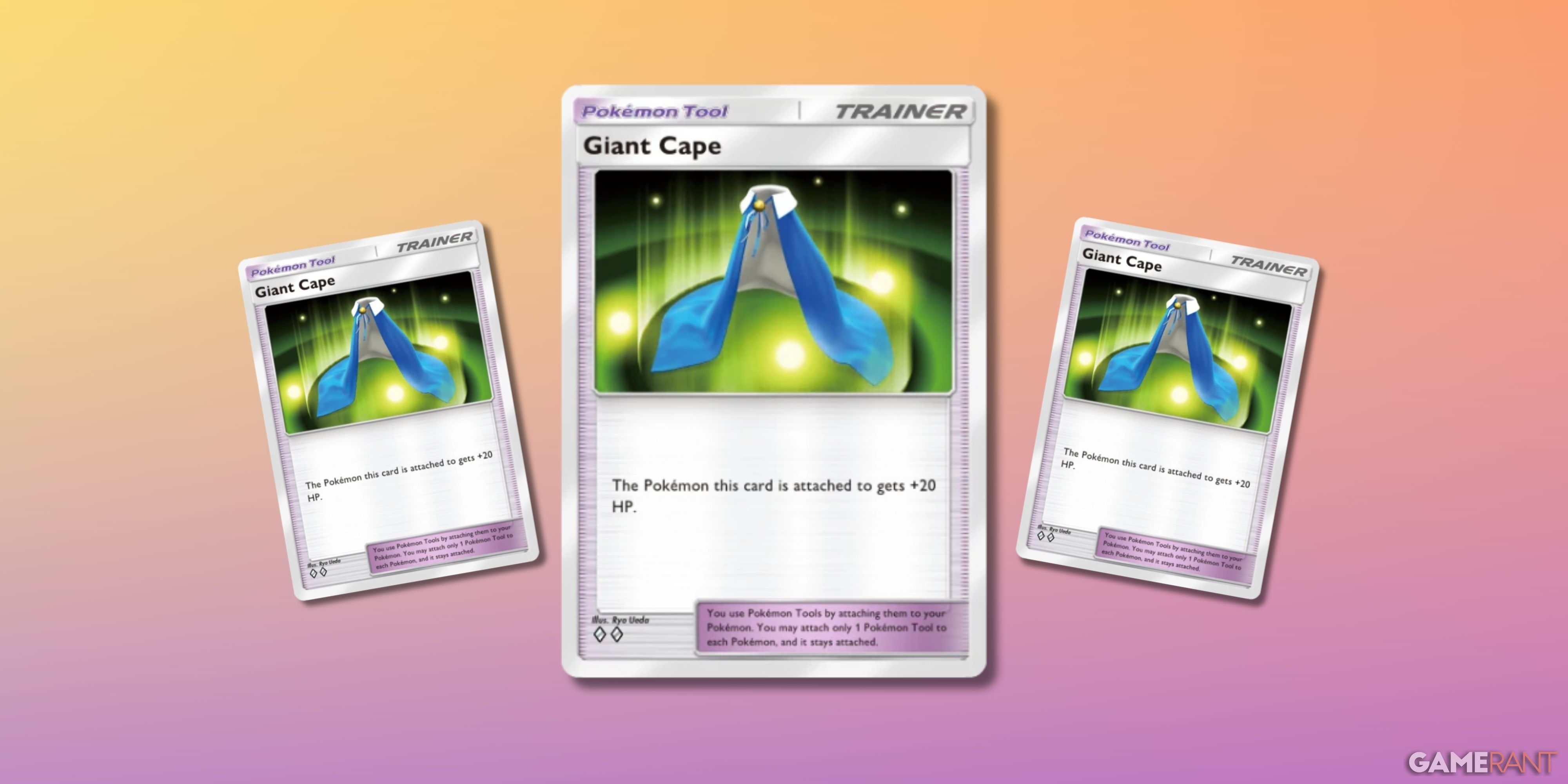 giant cape in pokemon tcg pocket.