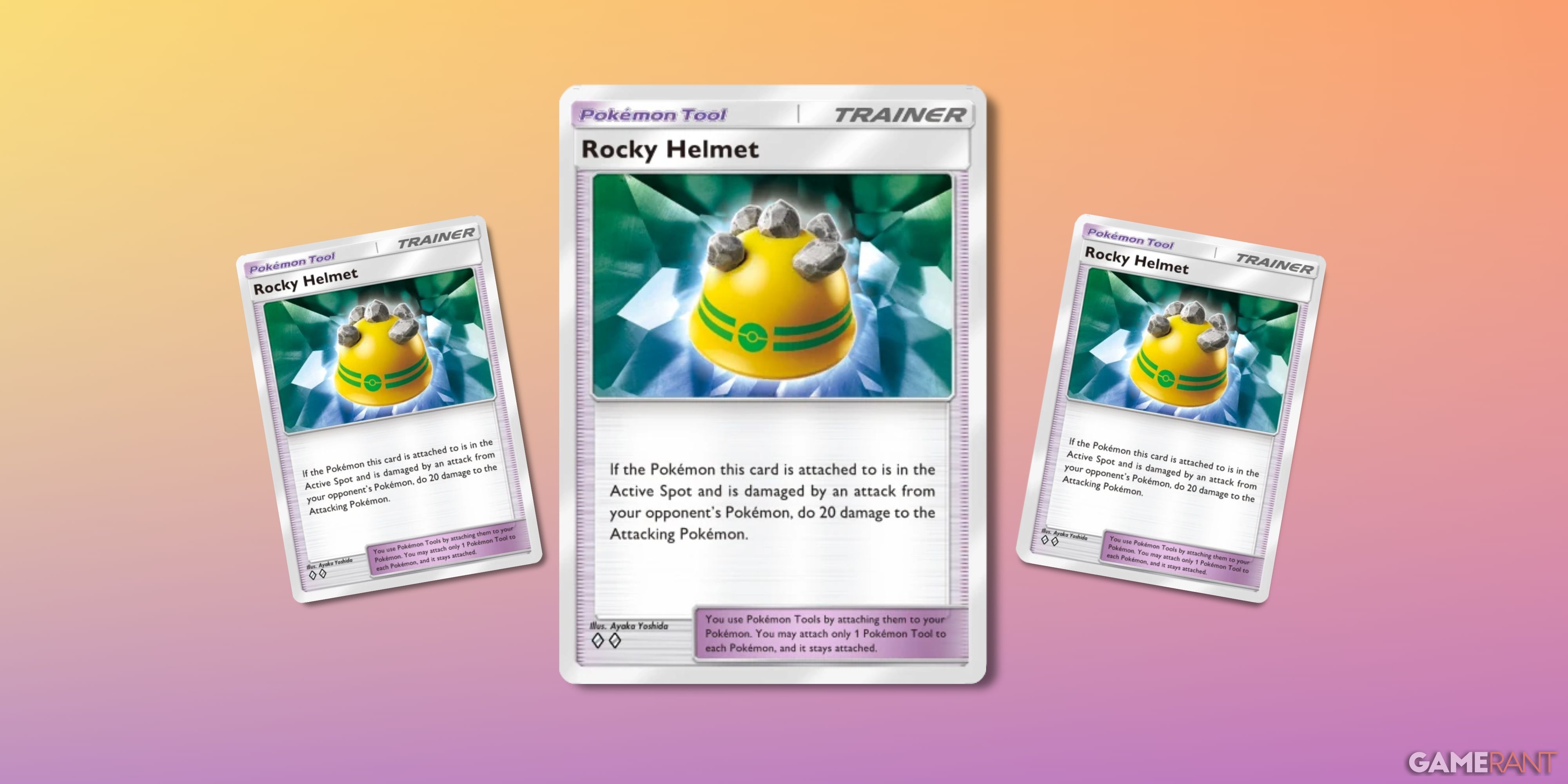 rocky helmet in pokemon tcg pocket.