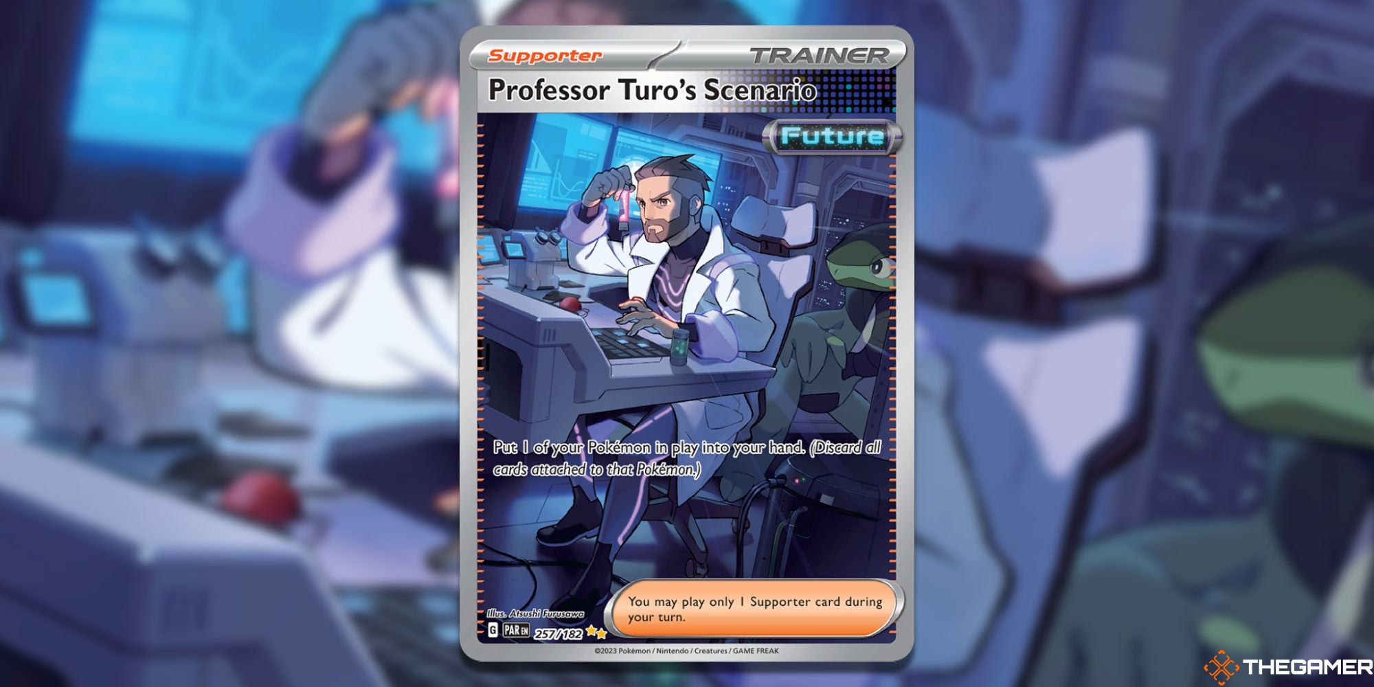 Pokemon TCG Professor Turo's Scenario Card.