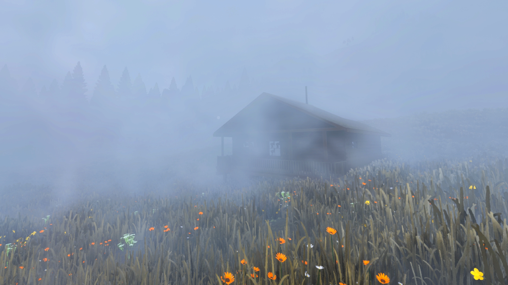 Prologue: A cabin shrouded in mist