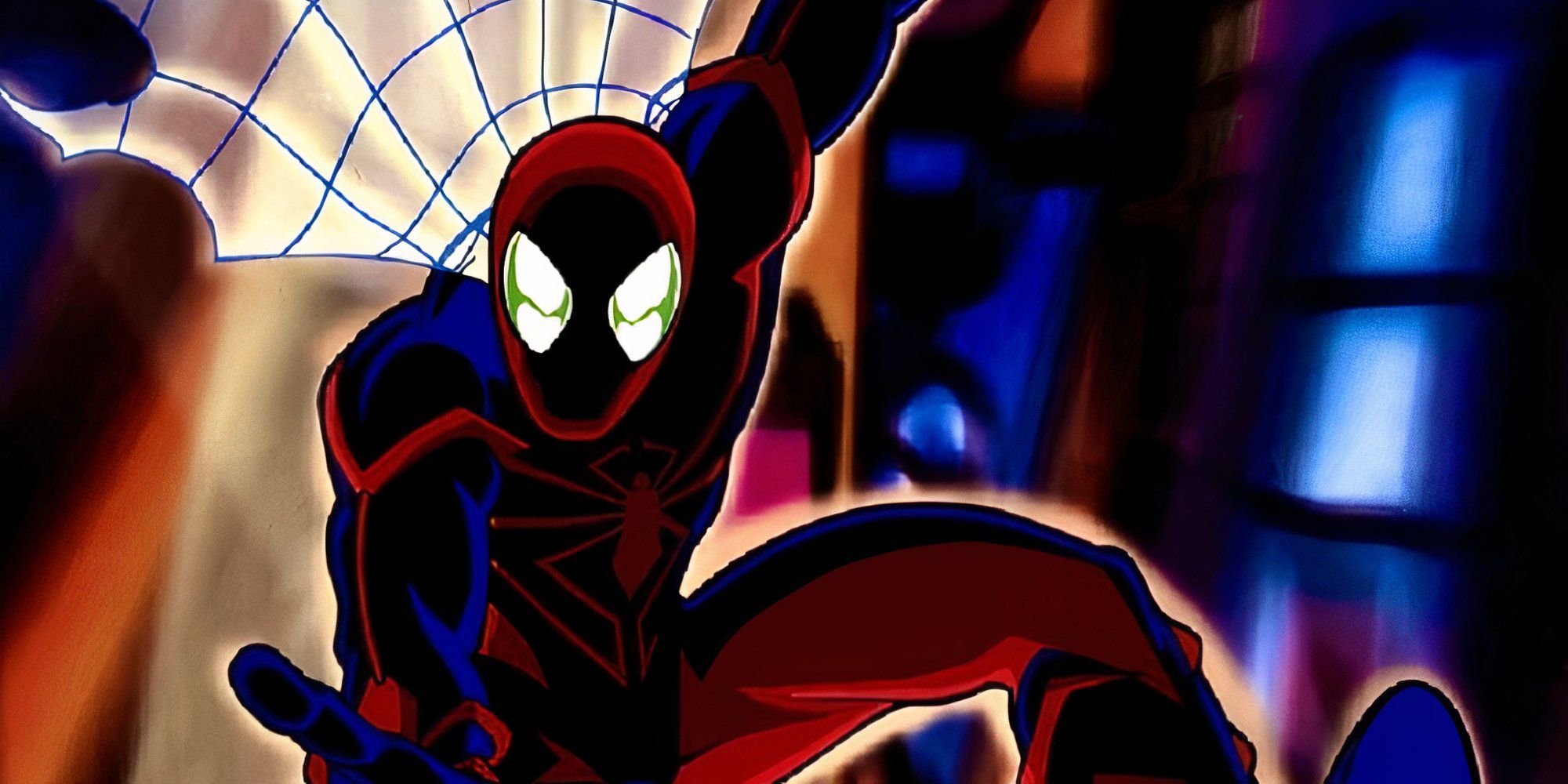 Promo art featuring Spider-Man in Spider-Man Unlimited (1999)