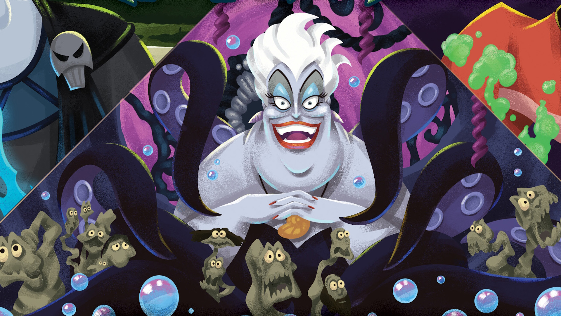 Ursula on the cover of Disney Villanous: Unstoppable!