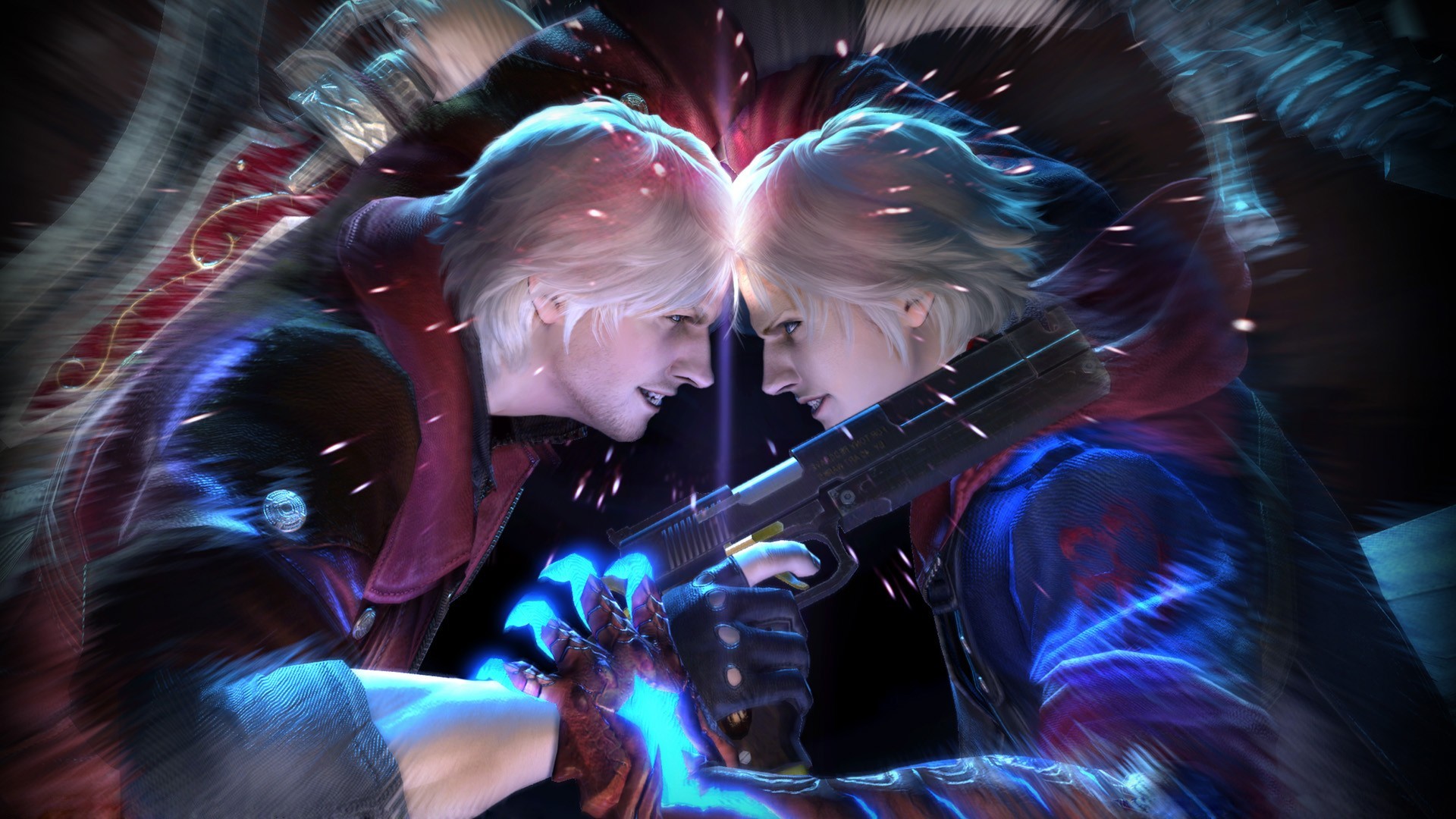 Dante and Vergil in Devil May Cry 4