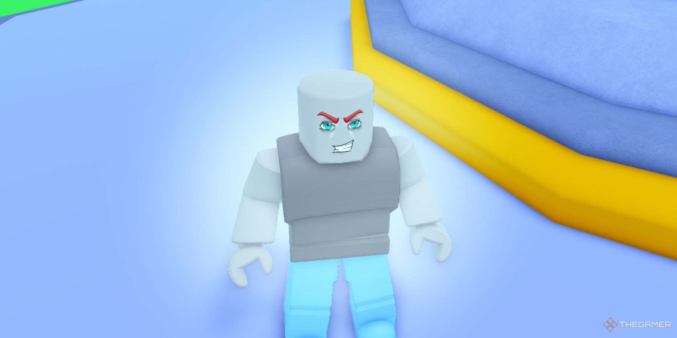 a player in Obtain Aura on Roblox