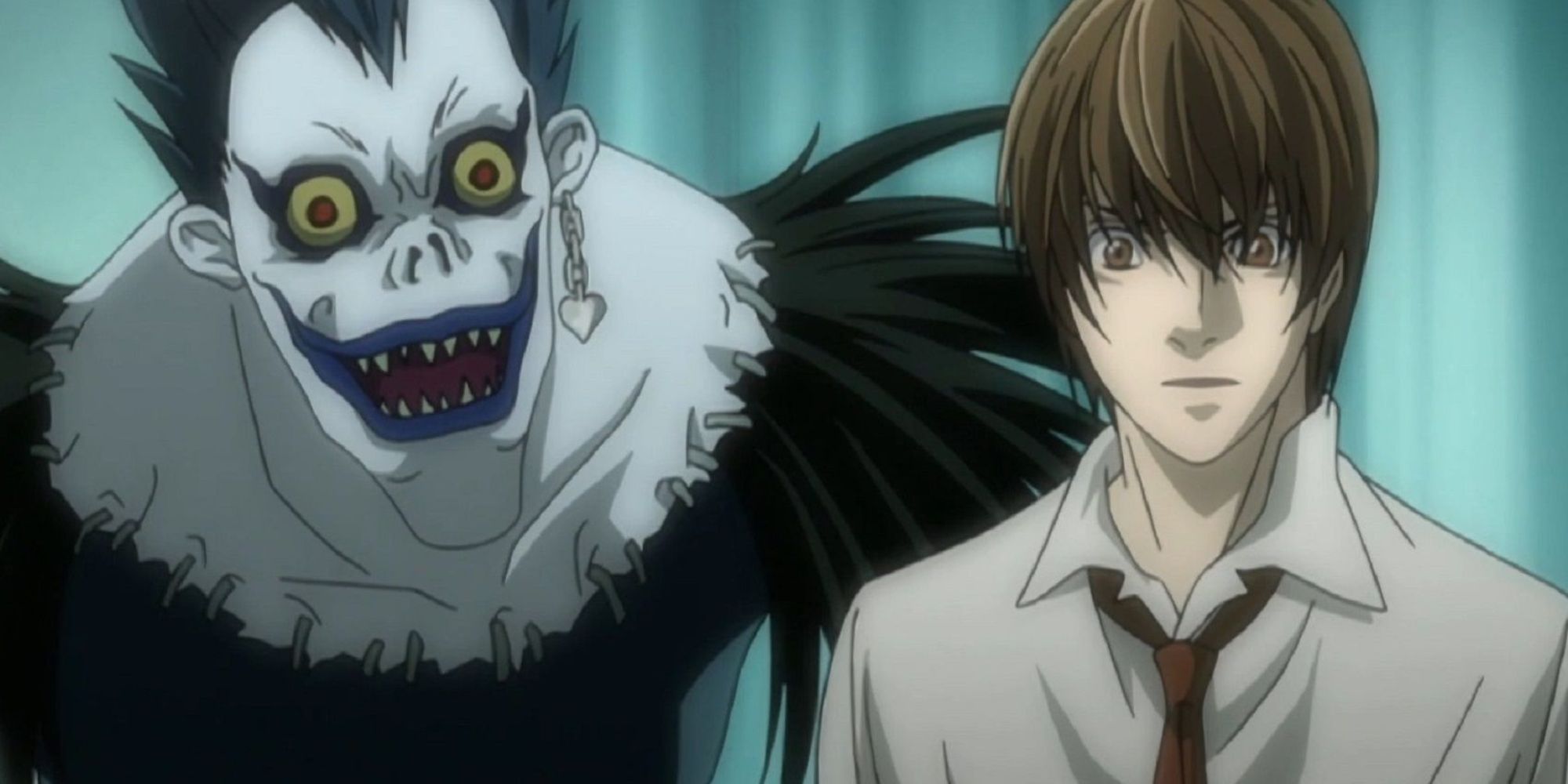 Ryuk and Light Yagami.