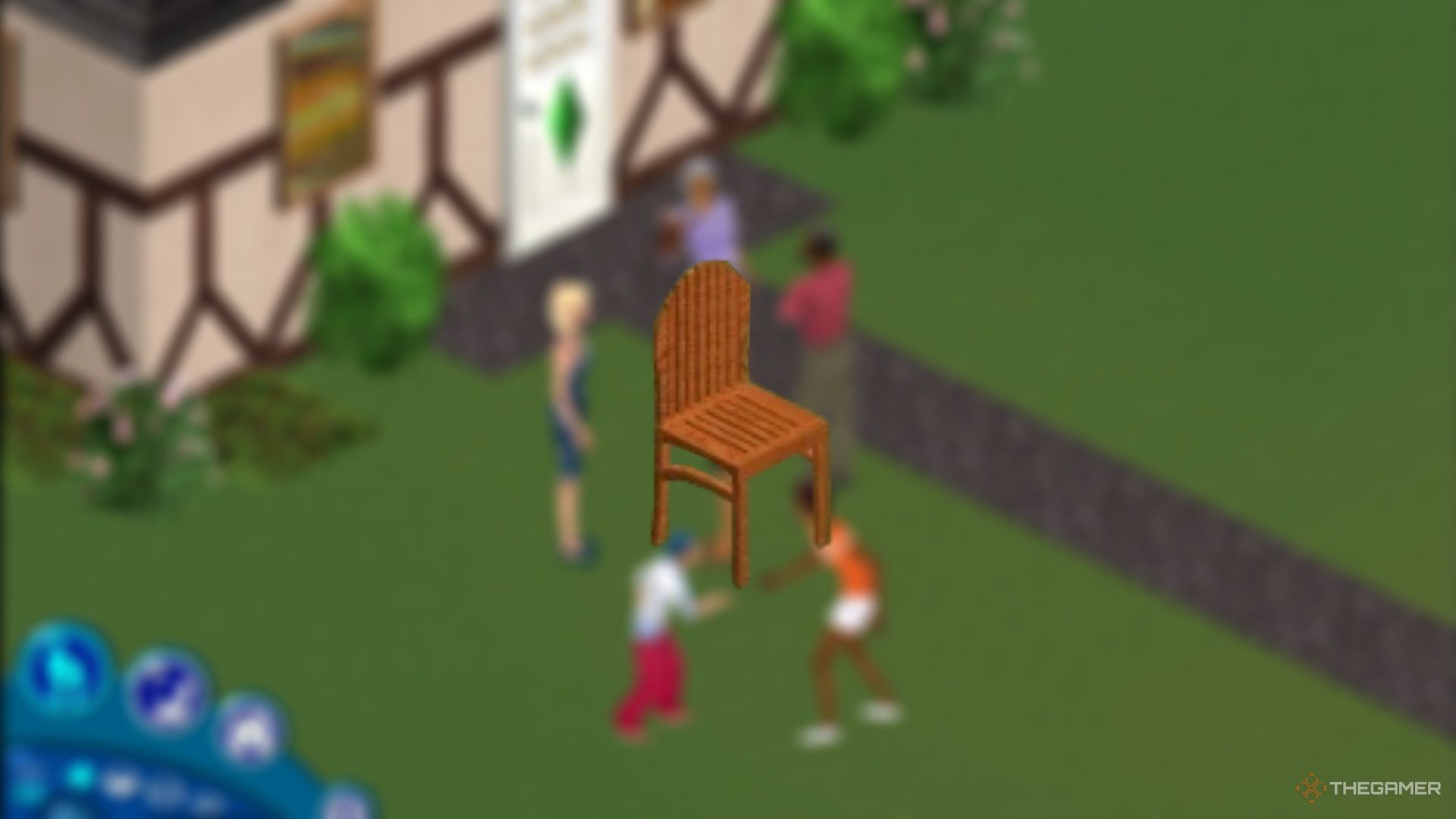 Seating in The Sims.