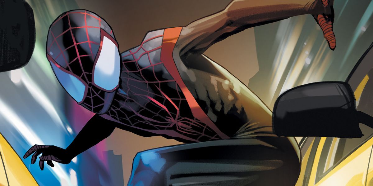 Miles Morales in the Ultimate Universe Marvel comics.