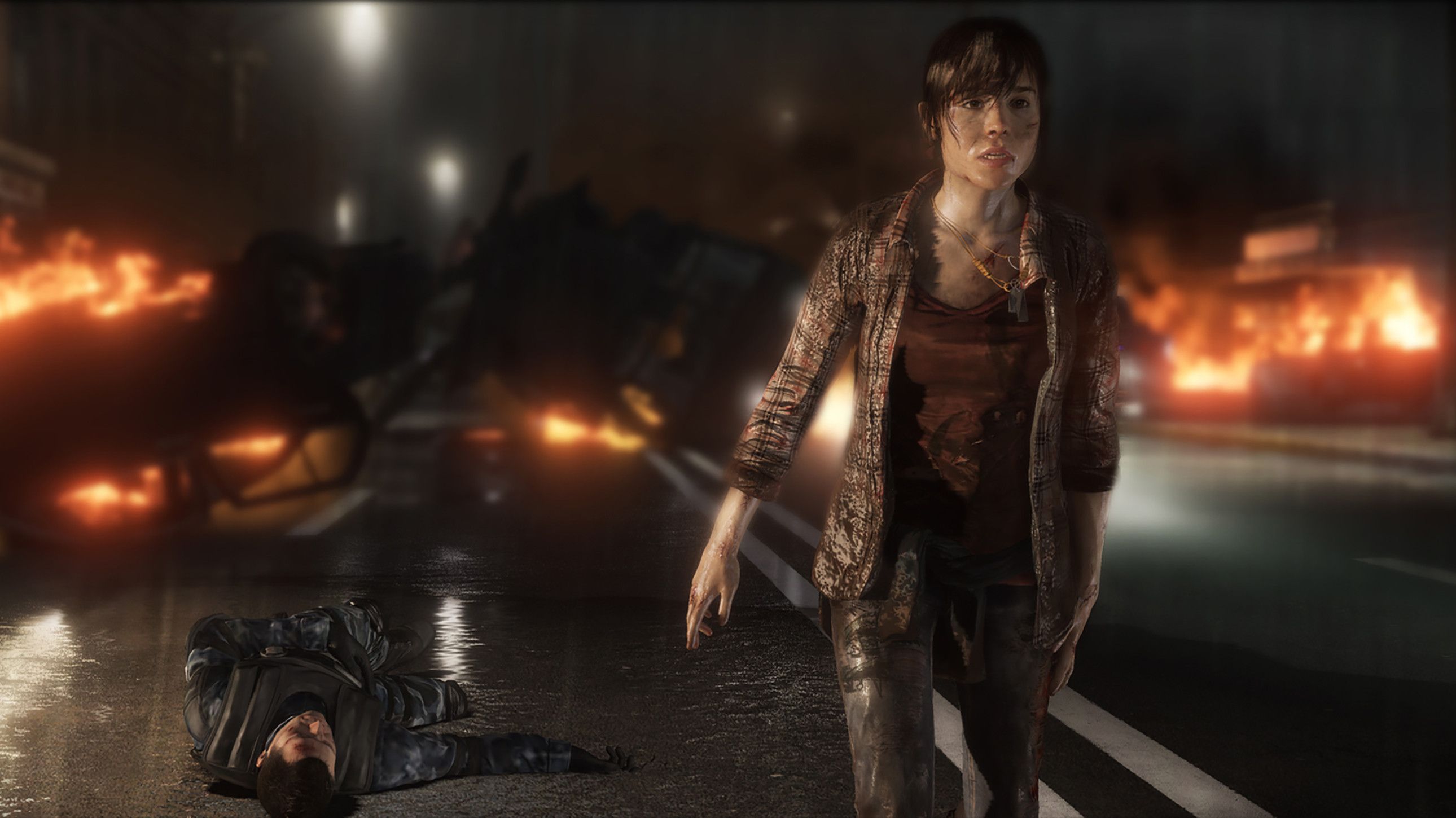 Elliot Page in Beyond: Two Souls. 