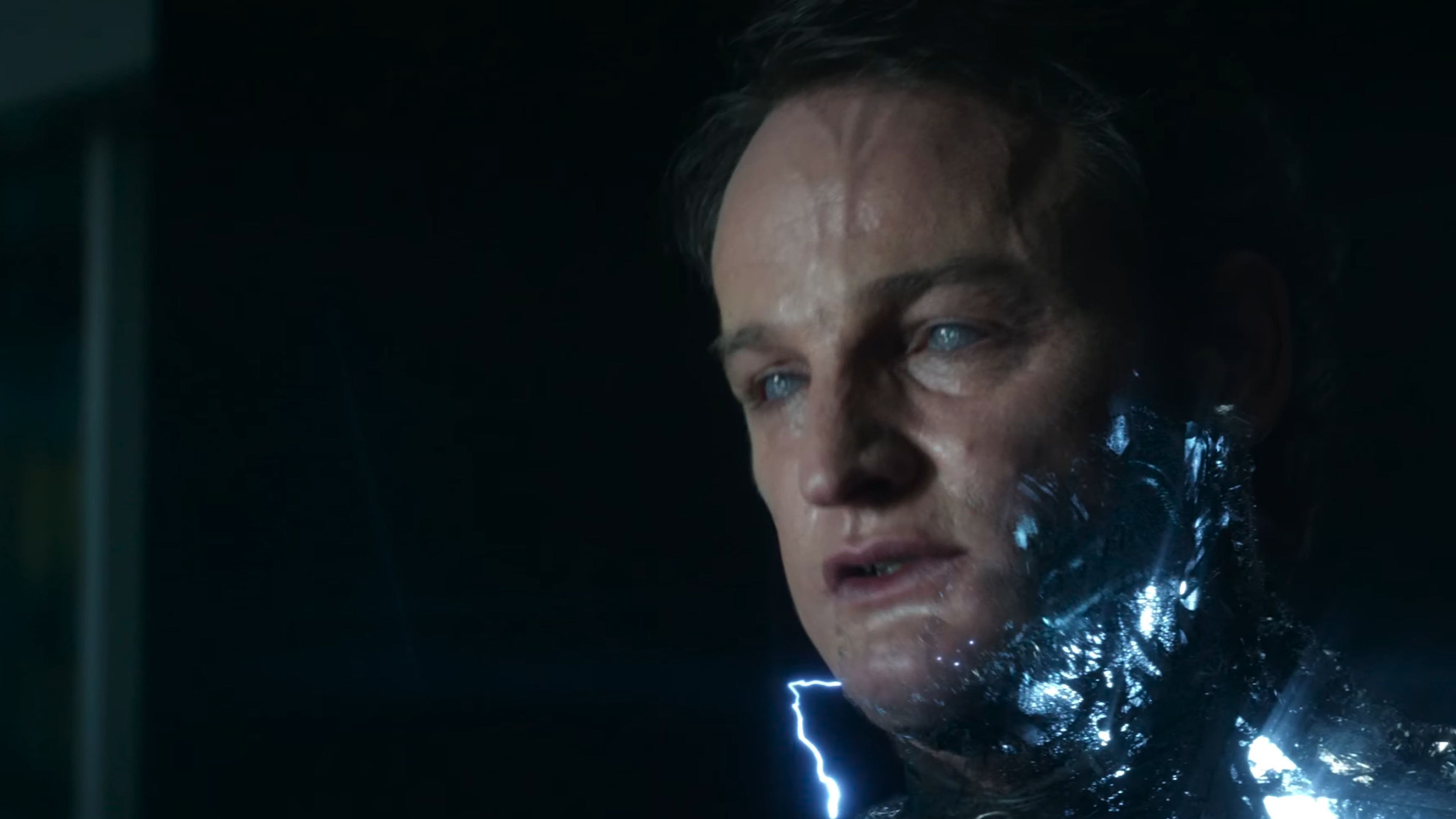 John Connor as the T-3000 in Terminator: Genisys