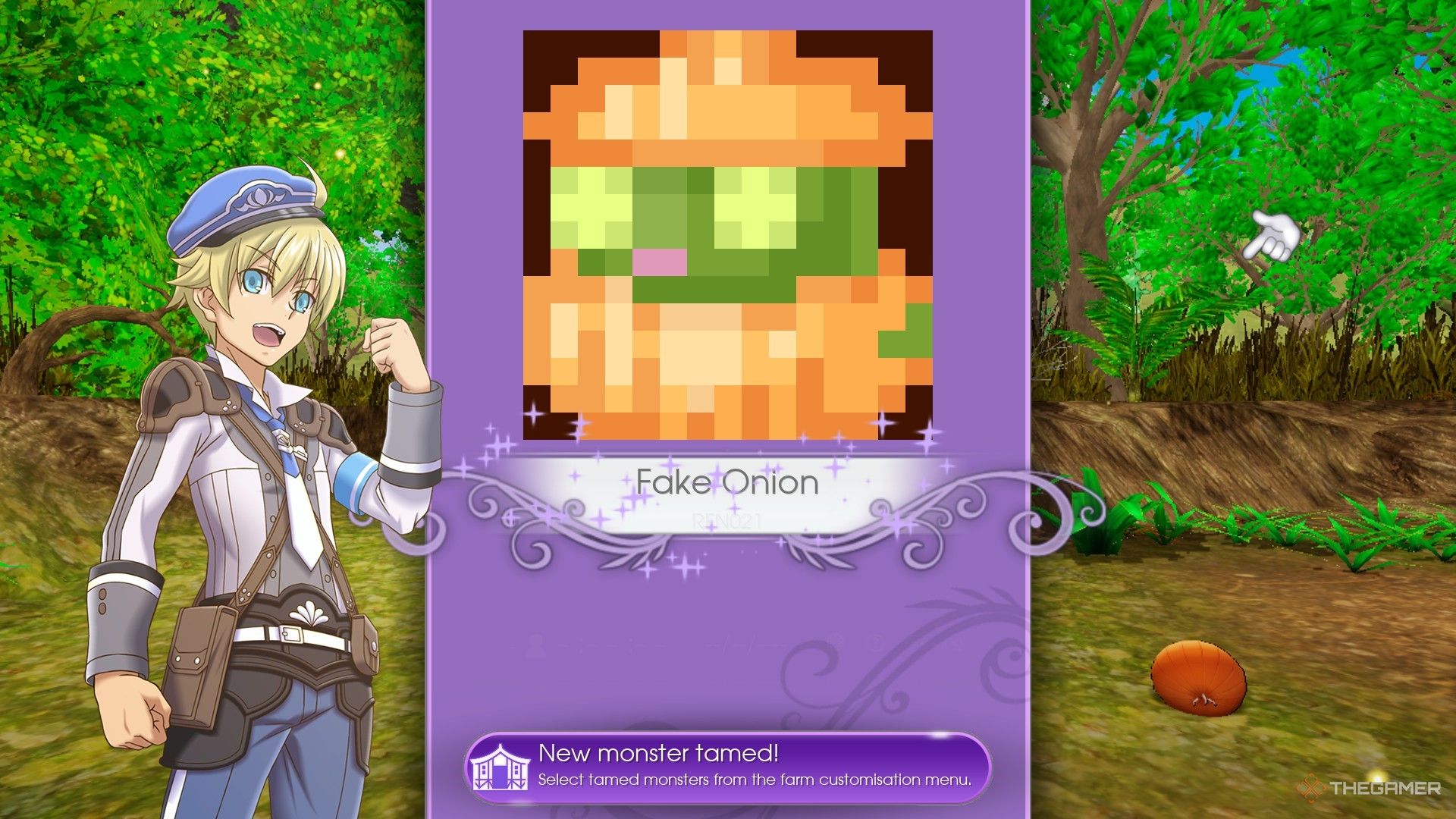 The Fake Onion puzzle in Piczle Cross Rune Factory.