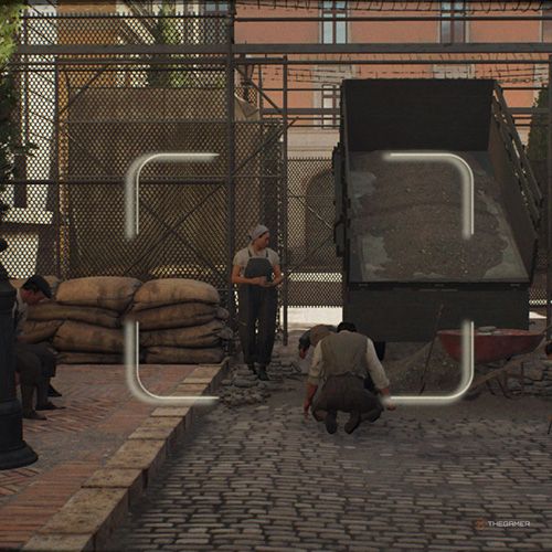 The player takes the photo of Cobblestone Workers in Indiana Jones And The Great Circle