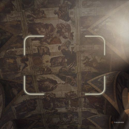 The player takes the photo of the Sistine Chapel Ceiling in Indiana Jones And The Great Circle