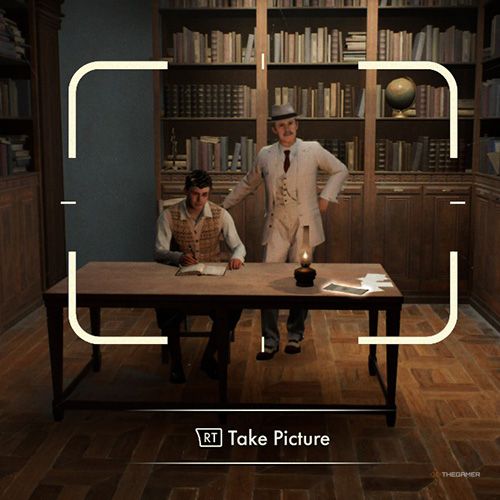 The player takes the photo of the Teacher and Student in Indiana Jones And The Great Circle