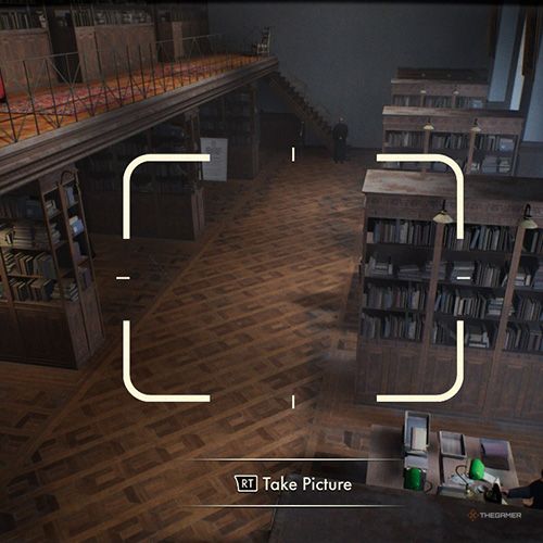 The player takes the photo of the Vatican Apostolic Library in Indiana Jones And The Great Circle