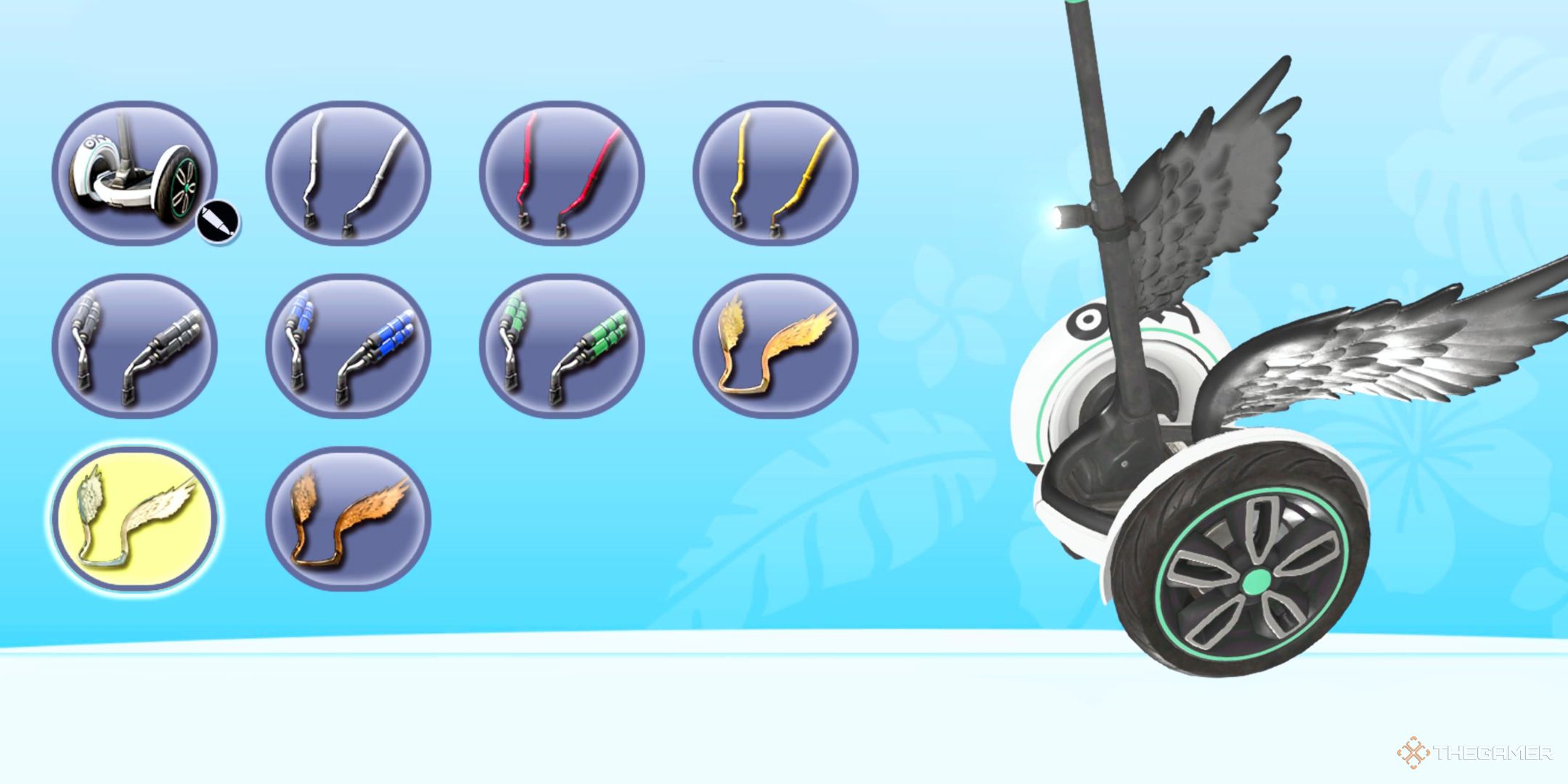 The Street Surfer Side Cover customization options in Like A Dragon Pirate Yakuza in Hawaiii.