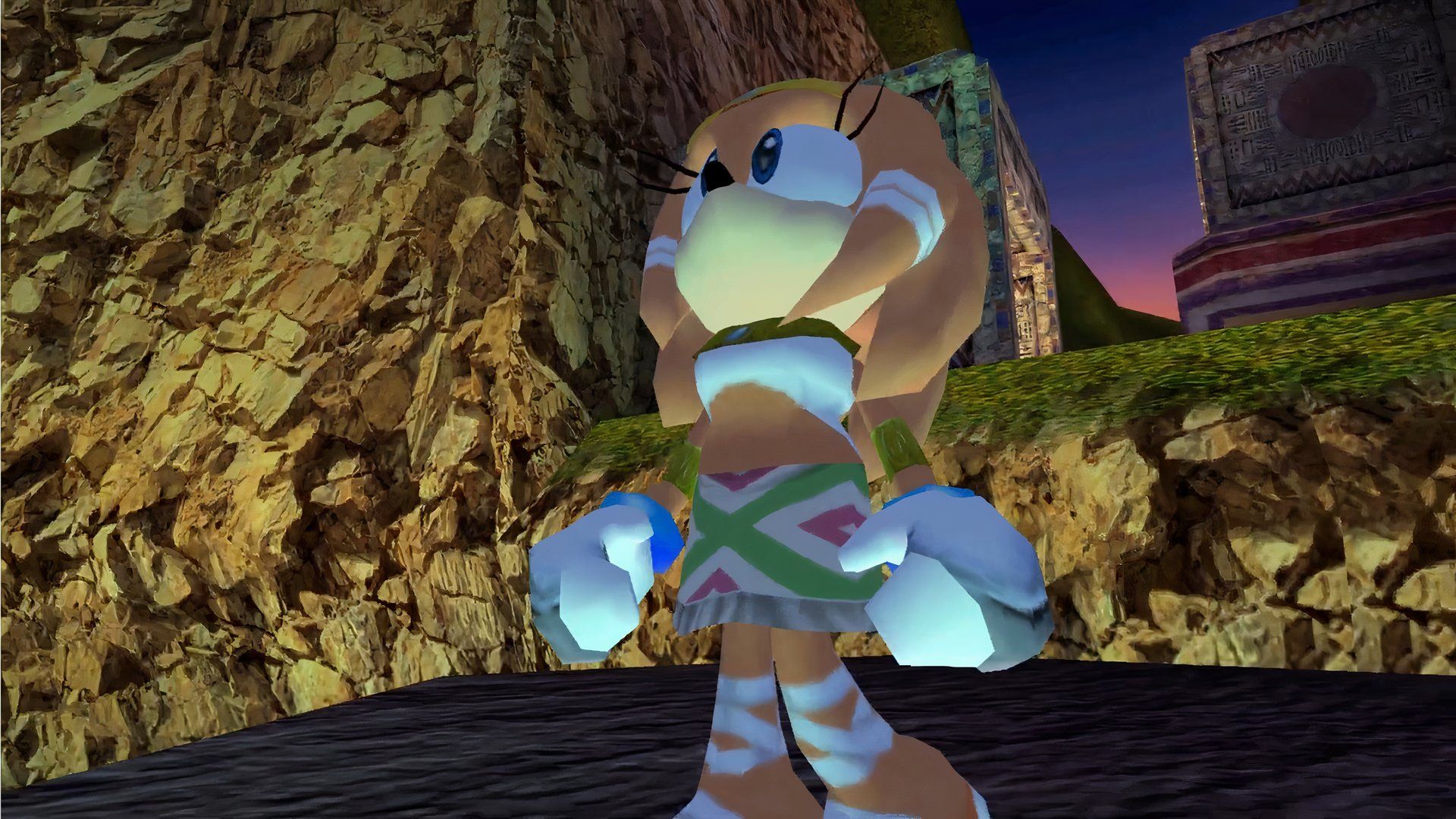 Tikal the Echidna in the multiplayer mode of Sonic Adventure 2: Battle.