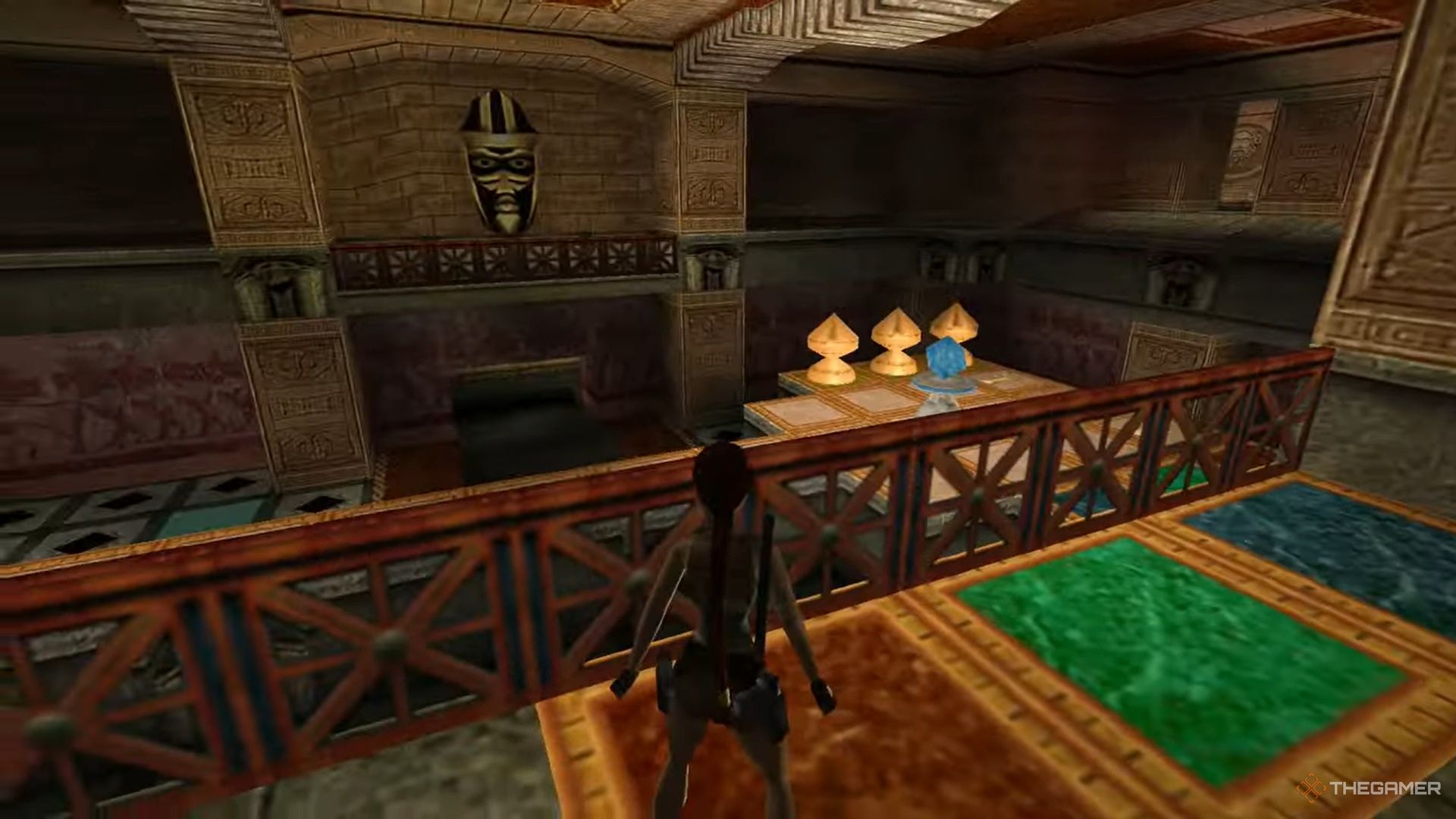 A game of Senet in Tomb Raider: The Last Revelation.