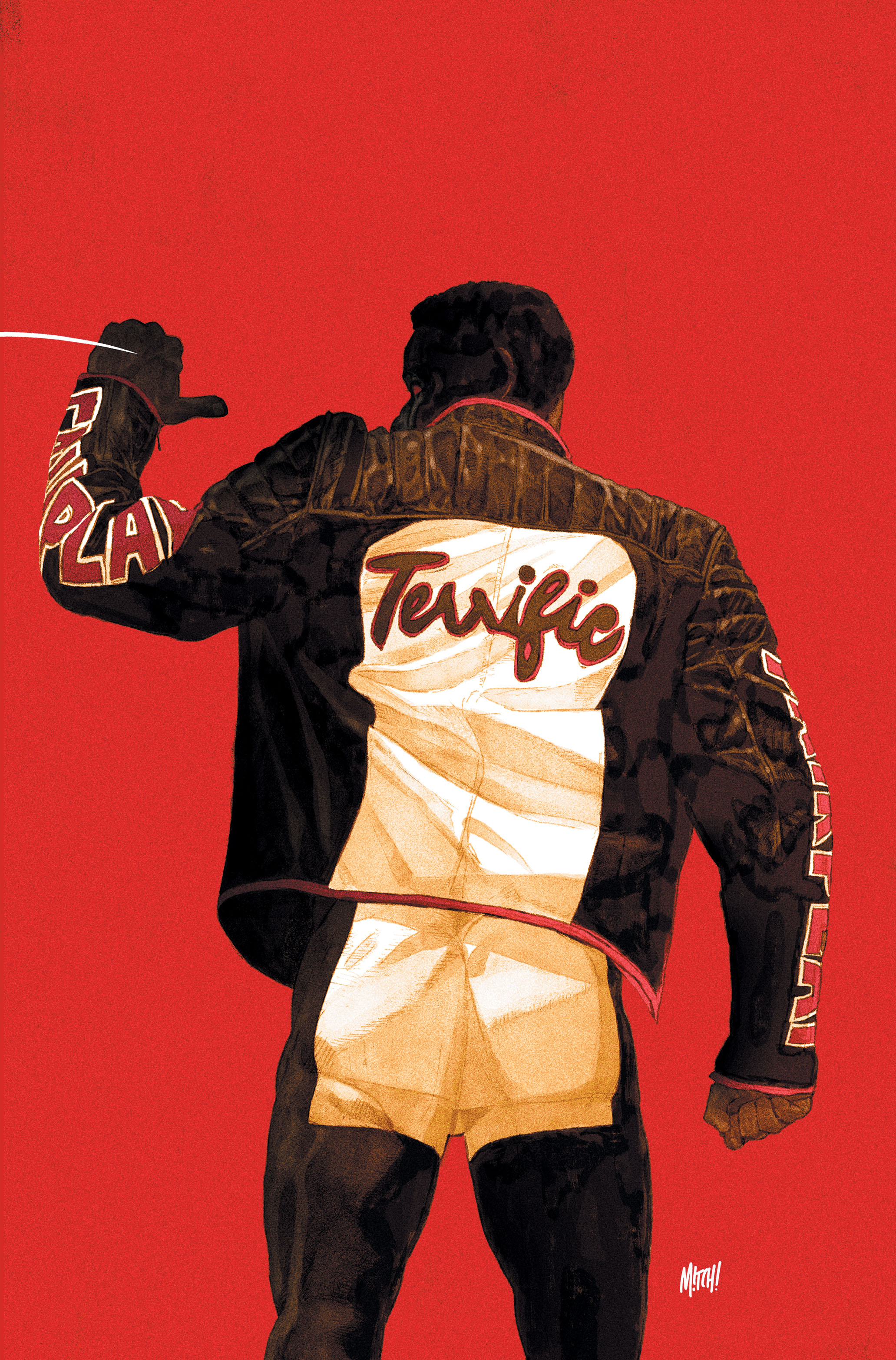 Mitch Gerads' variant cover for Mr. Terrific: Year One #1.