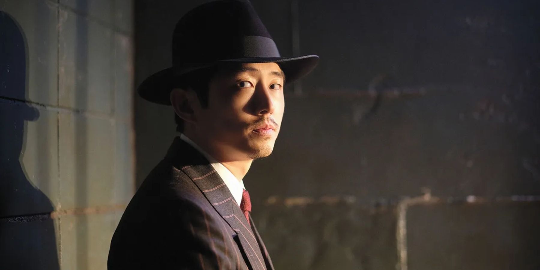 Steven Yeun in the "A Traveler" episode of The Twilight Zone