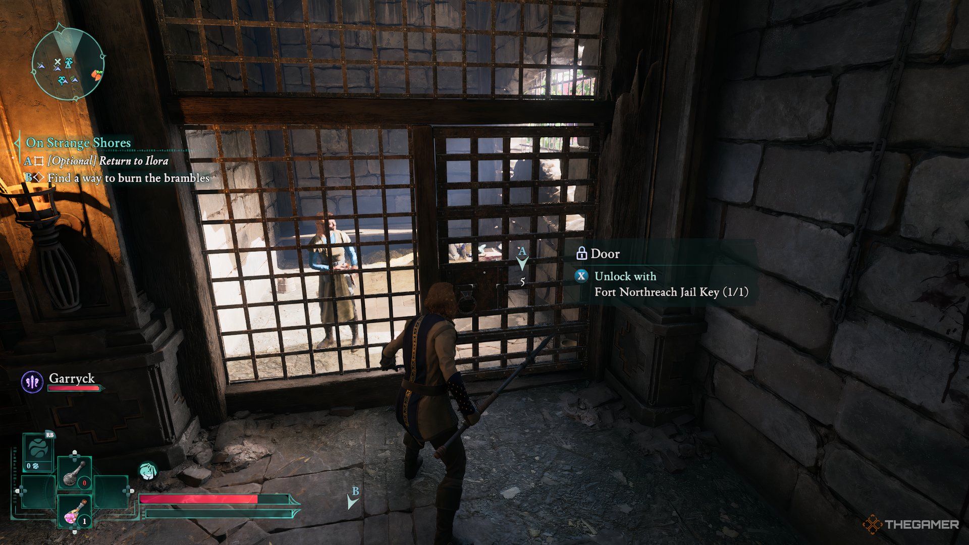 Ilora in jail in Avowed