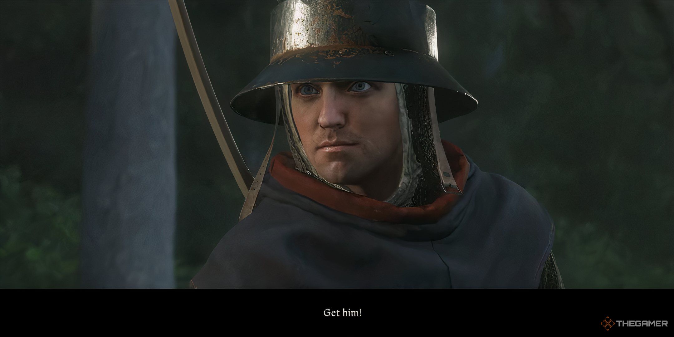 Henry saying "get him" in kingdom come deliverance 2.