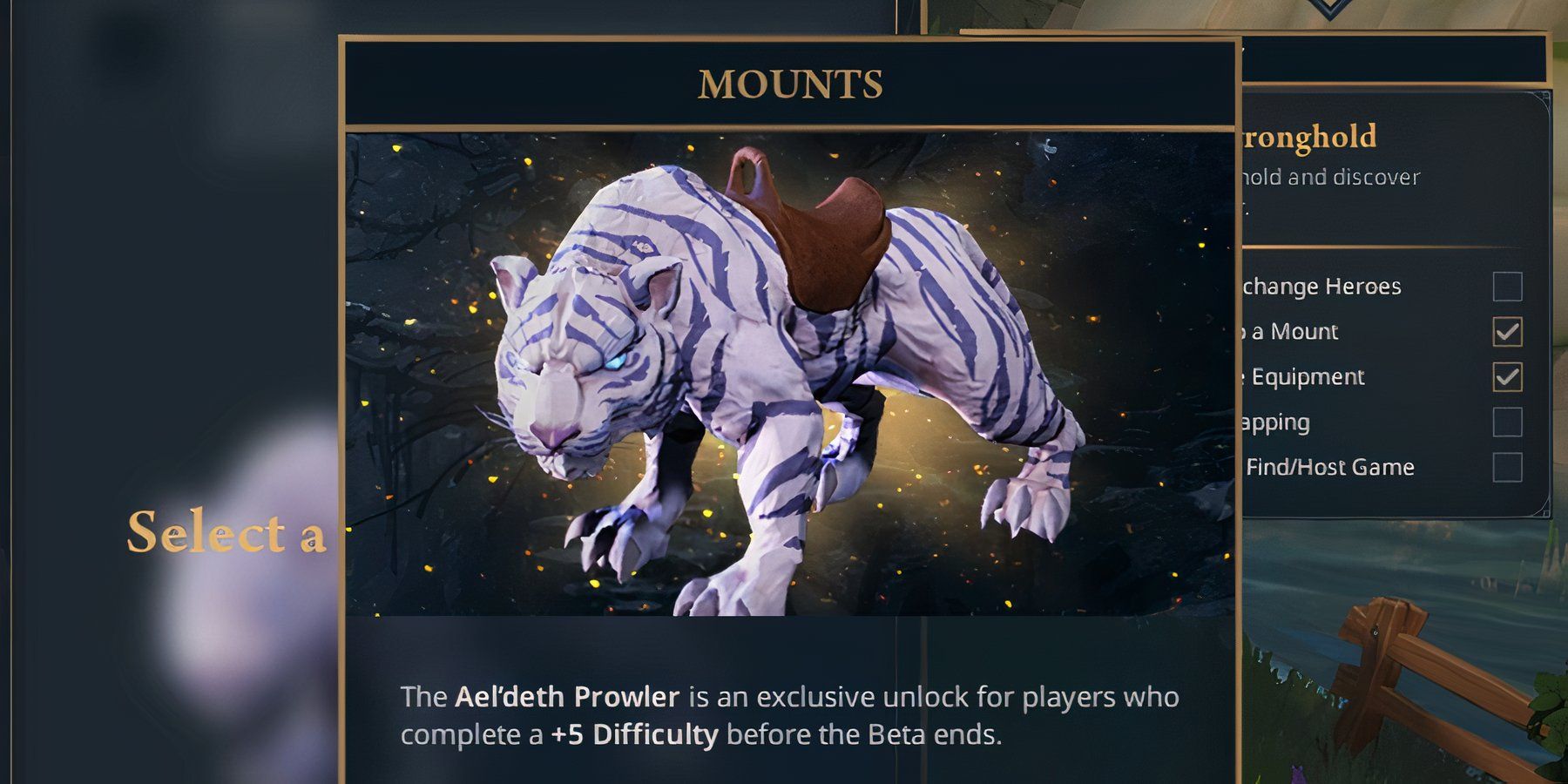 Fellowship Mounts Ael'deth Prowler