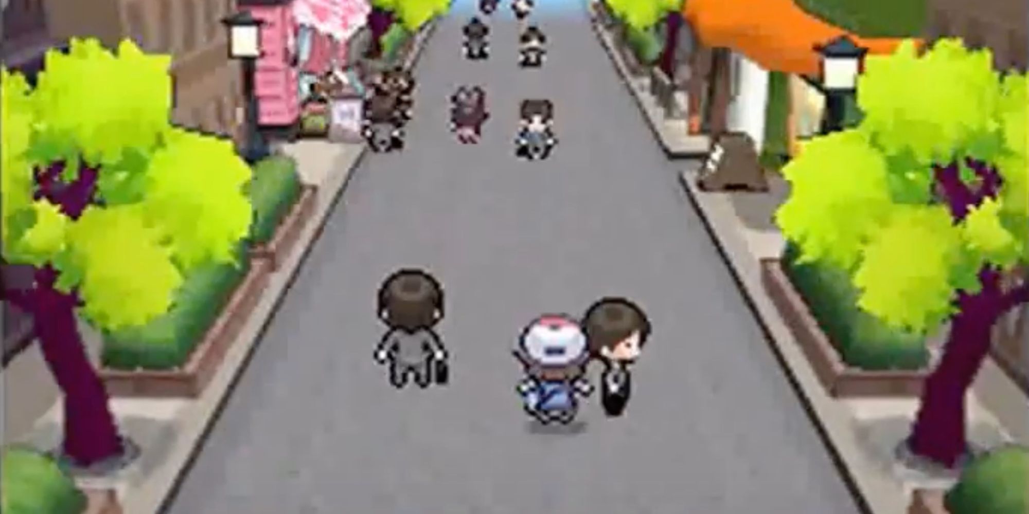 A street in Pokemon Black and White