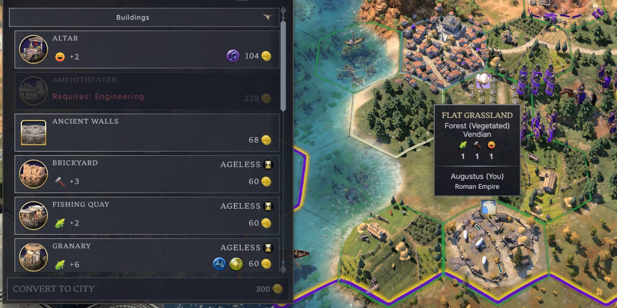 Upgrading Town Civ 7