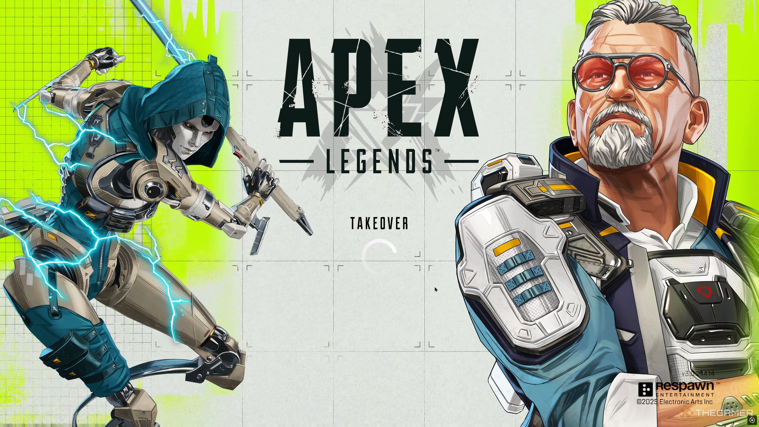 The loading screen in Split 1 of Apex Legends: Season 24.