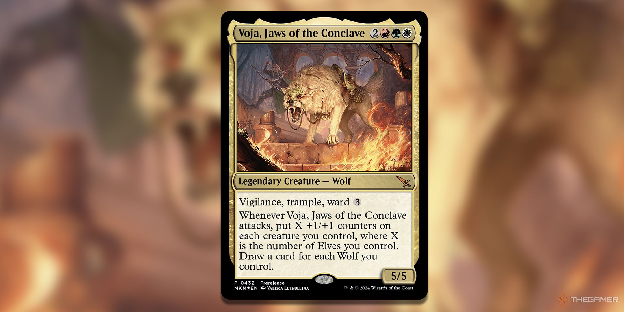 Voja, Jaws of the Conclave MTG Card.