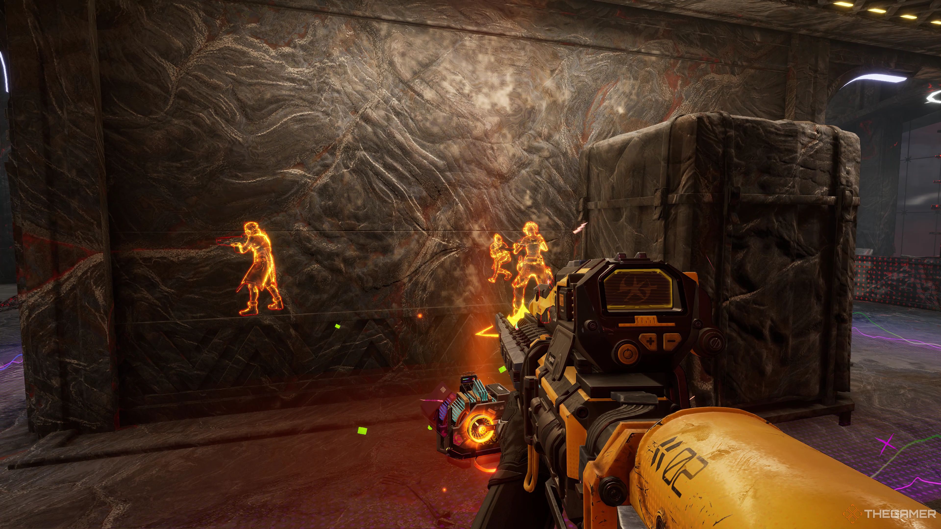 Wallhacks effects in Fragpunk