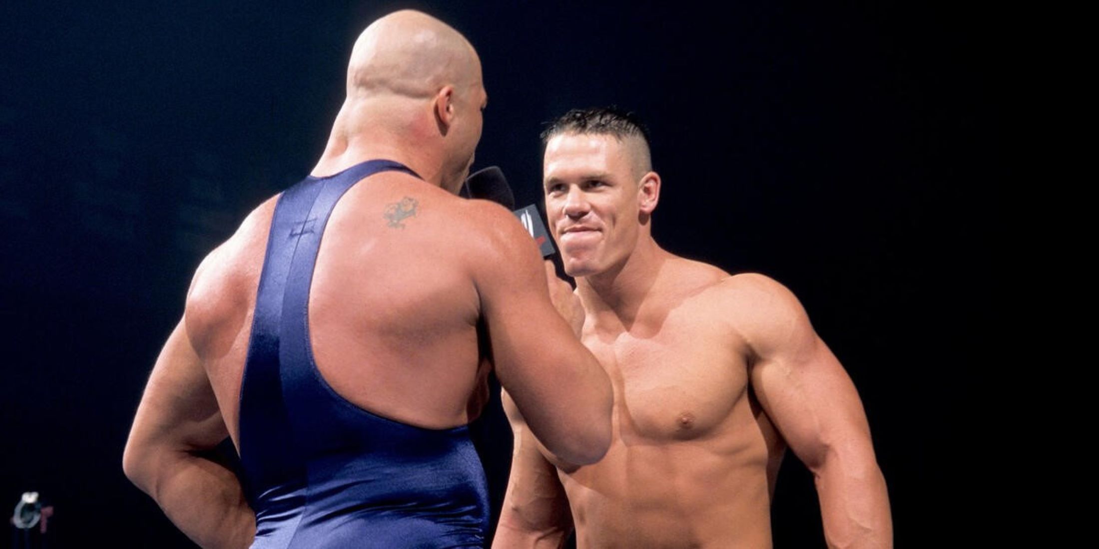 wwe ruthless aggression john cena kurt angle