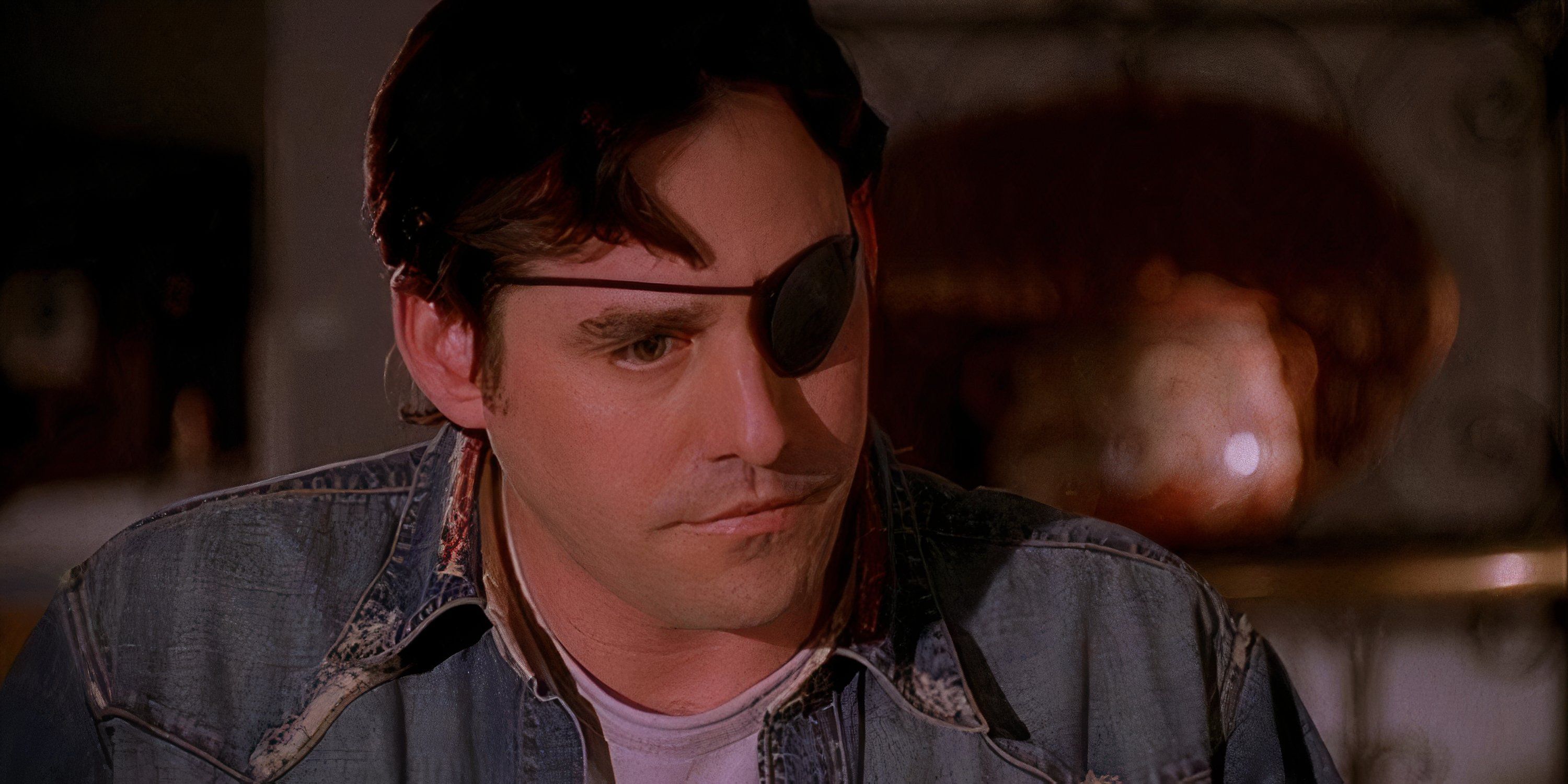 xander harris with an eye patch in buffy the vampire slayer