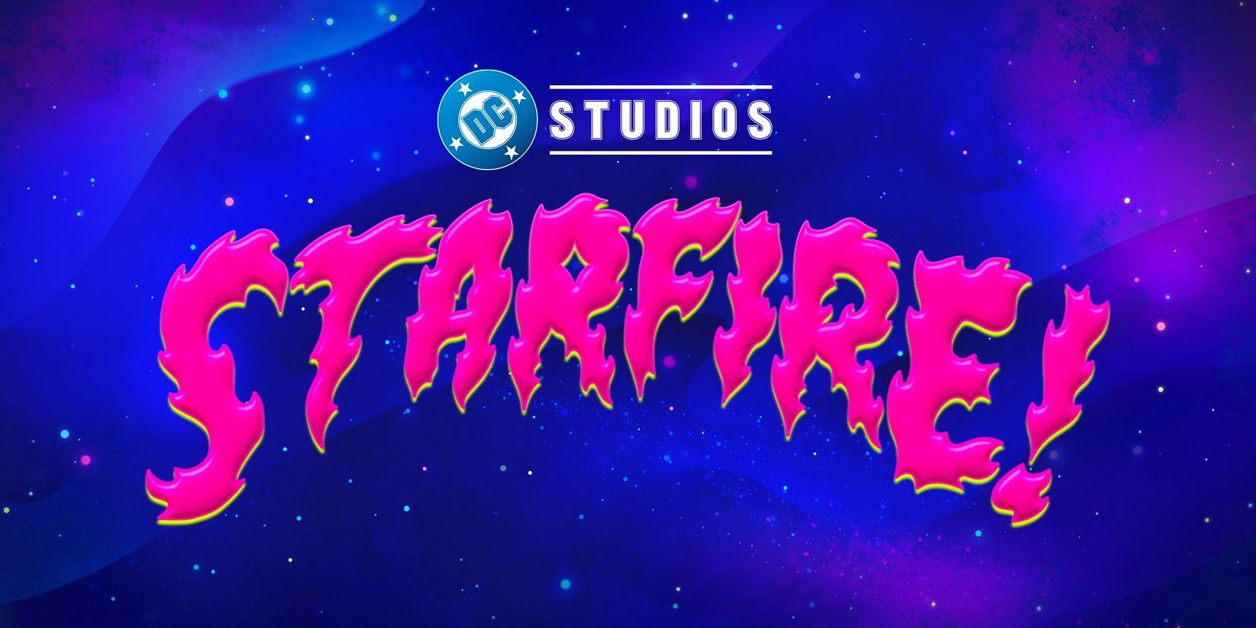 Logo for the upcoming DC Studios animated series Starfire!