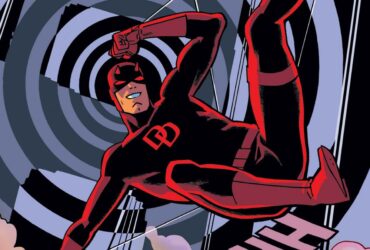 Daredevil leaping into action by Chris Samnee