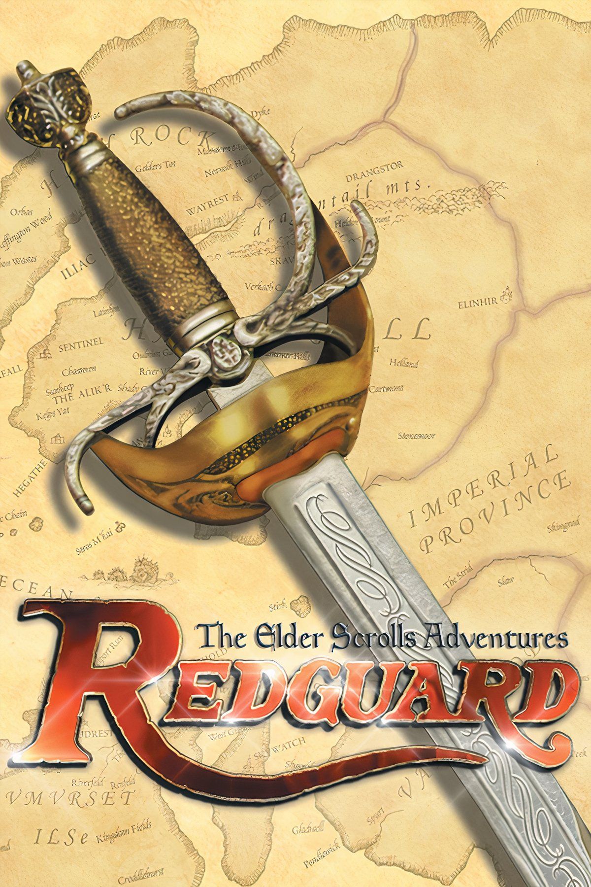 The Elders Scrolls Adventurea: Redguard Tag Page Cover Art