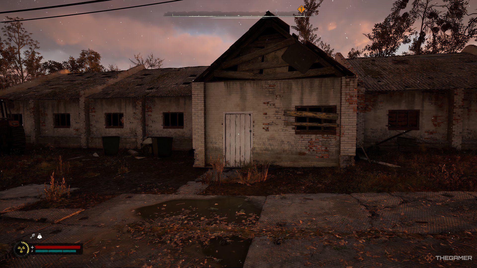 An image showing a T-shaped house in Stalker 2.