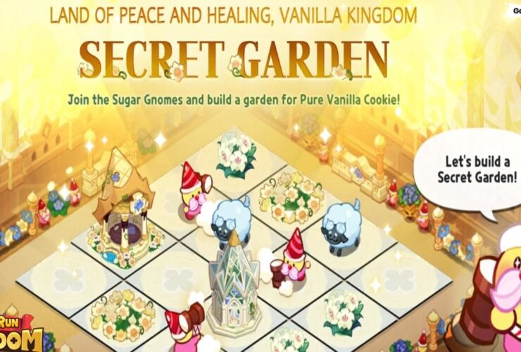 Cookie Run: Kingdom Secret Garden event, CRK Secret Garden event