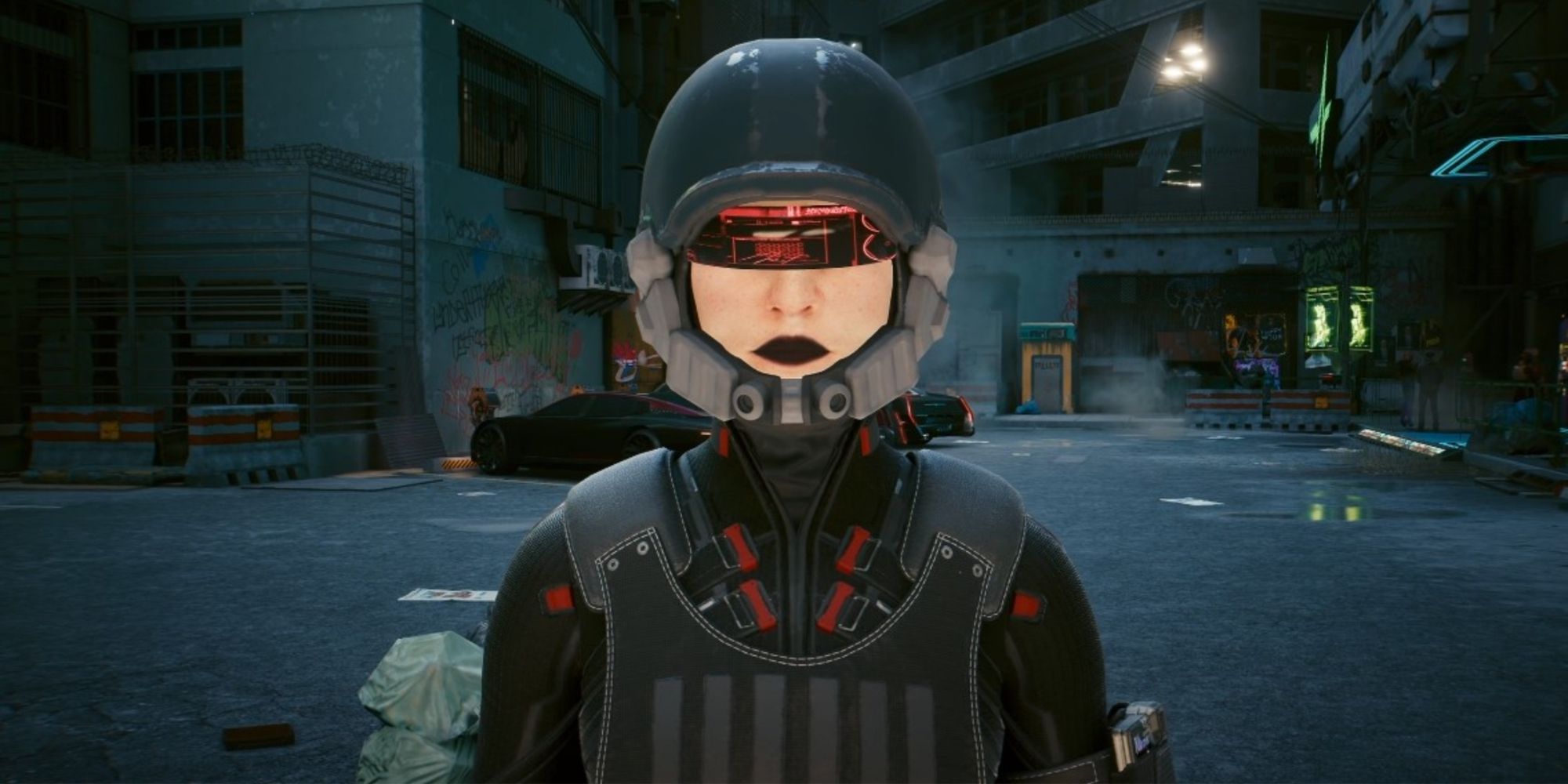 Cyberpunk 2077 Spider Murphy Staring At V